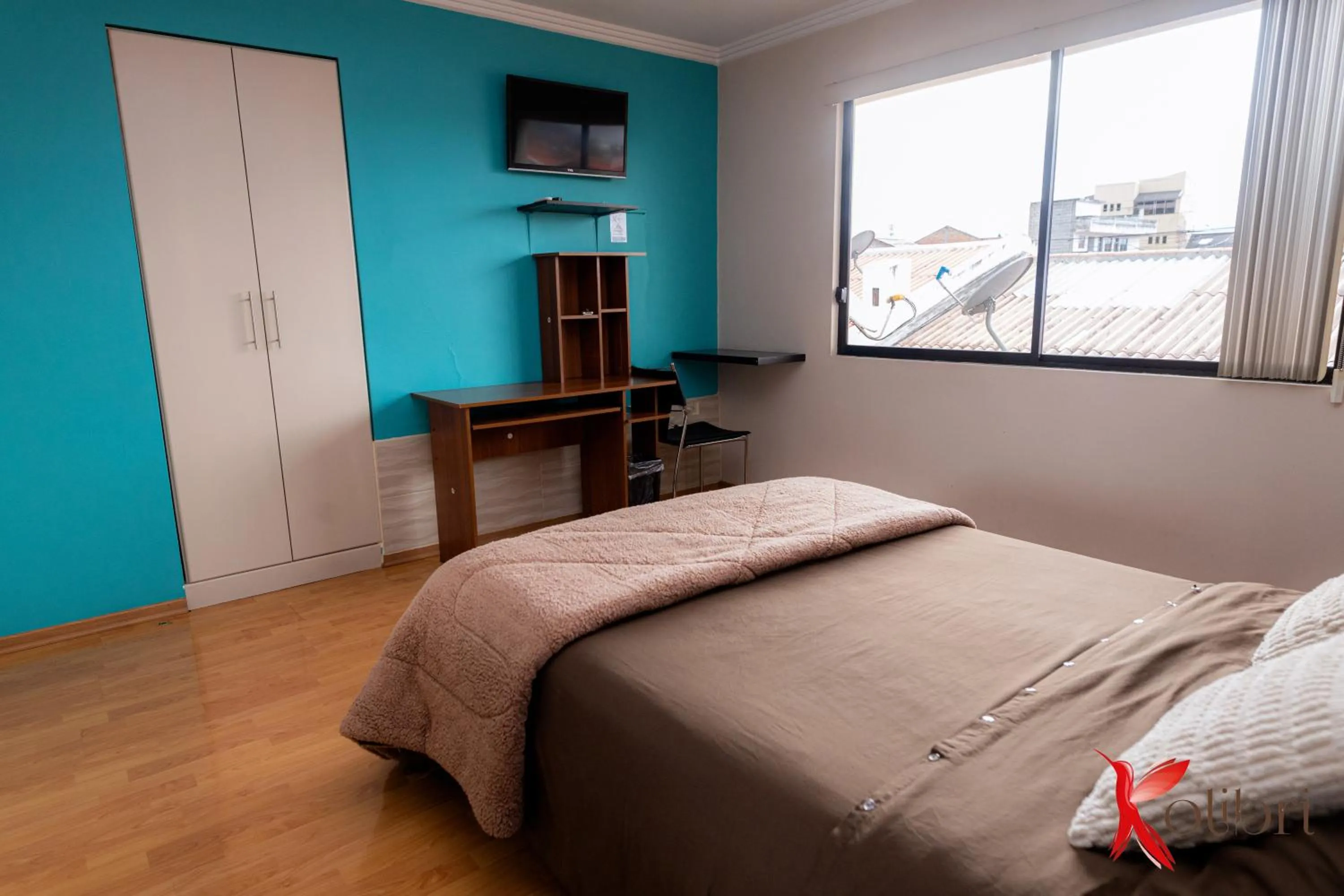 Bed in Hostal Kolibri B&B