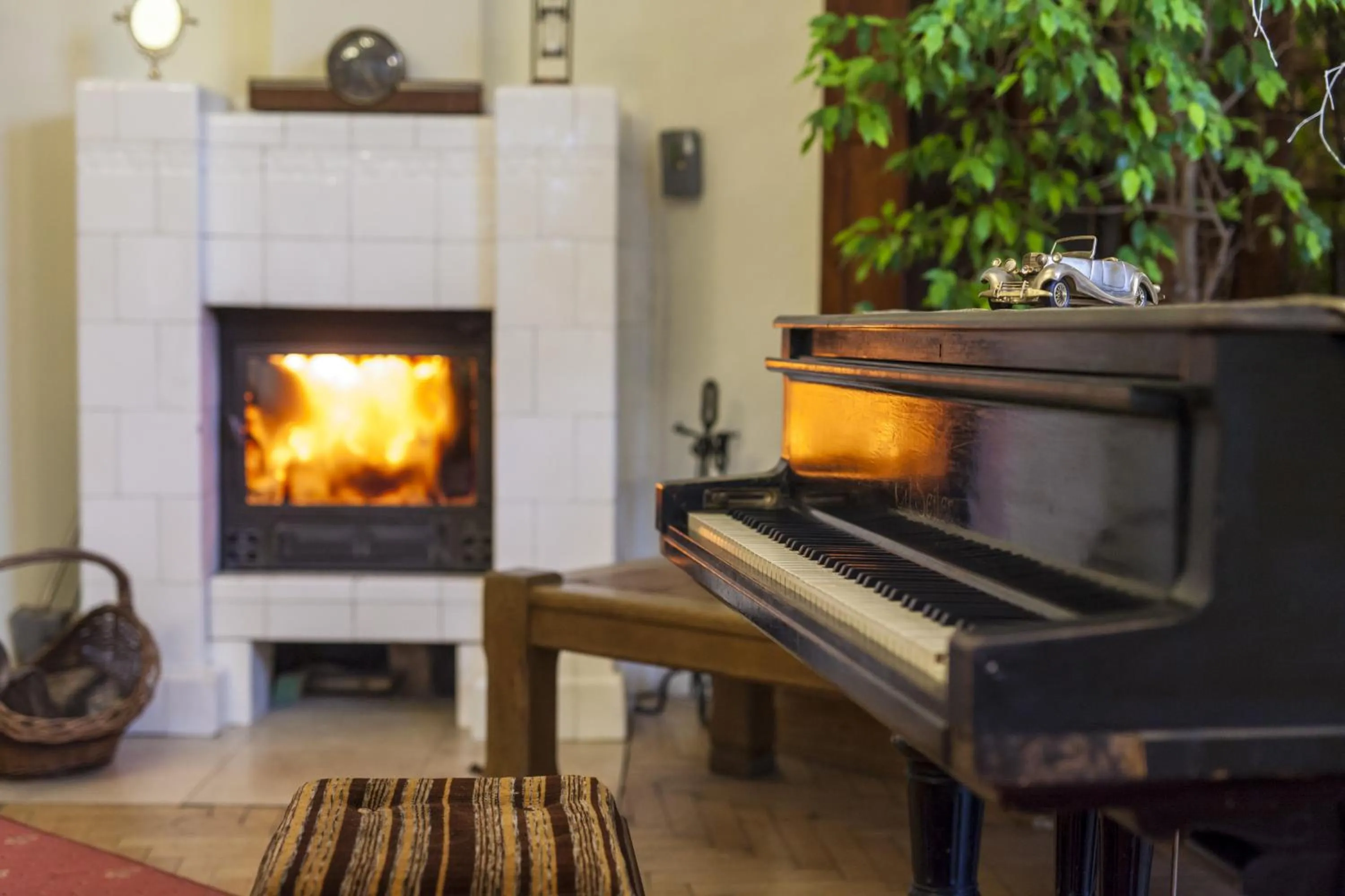 Living room in Willa Carlton