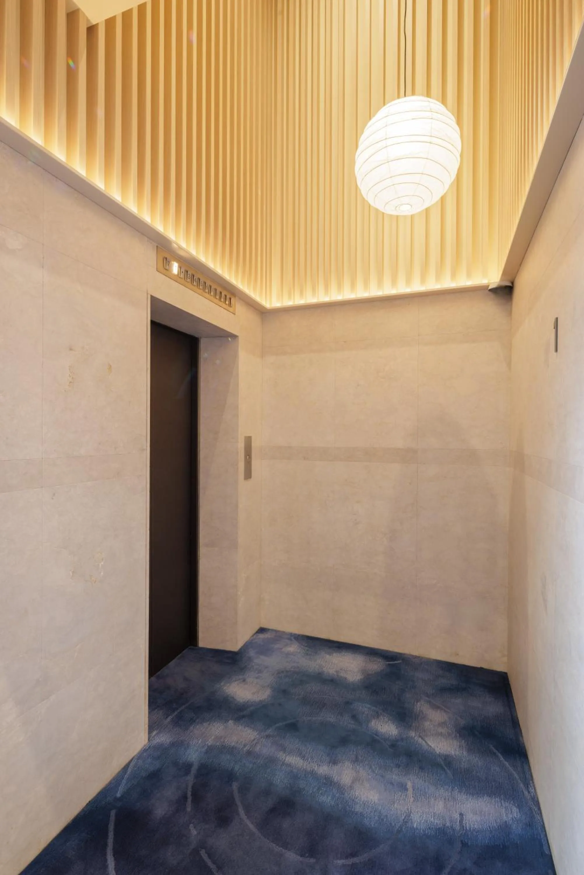 elevator in HOTEL AMANEK Asakusa Sakurabashi