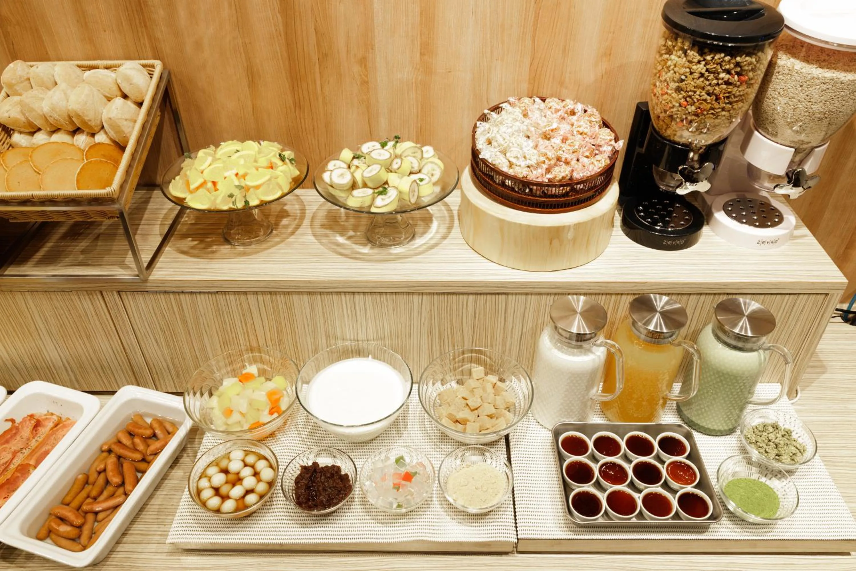 Food close-up in HOTEL AMANEK Asakusa Sakurabashi