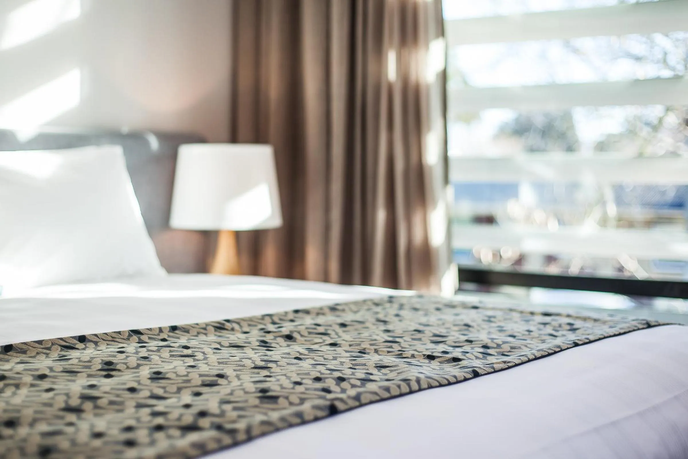 Decorative detail, Bed in One88 on Commerce