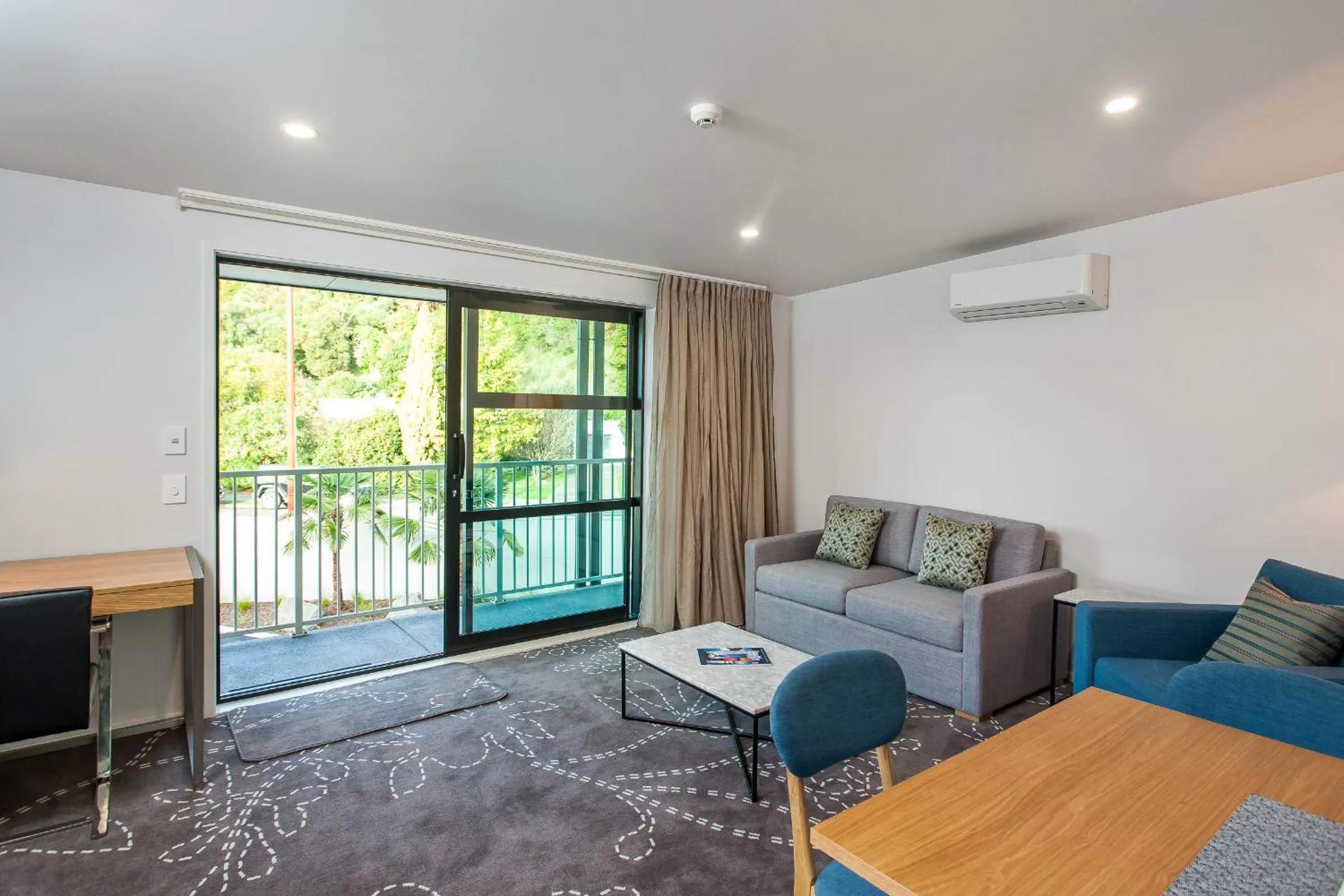 Living room in One88 on Commerce