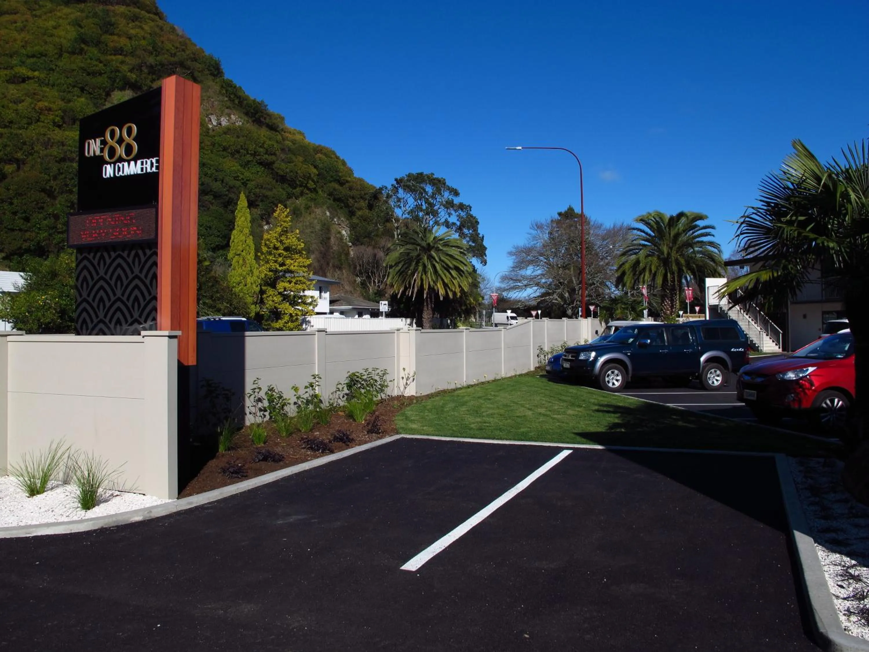 Property building in One88 on Commerce