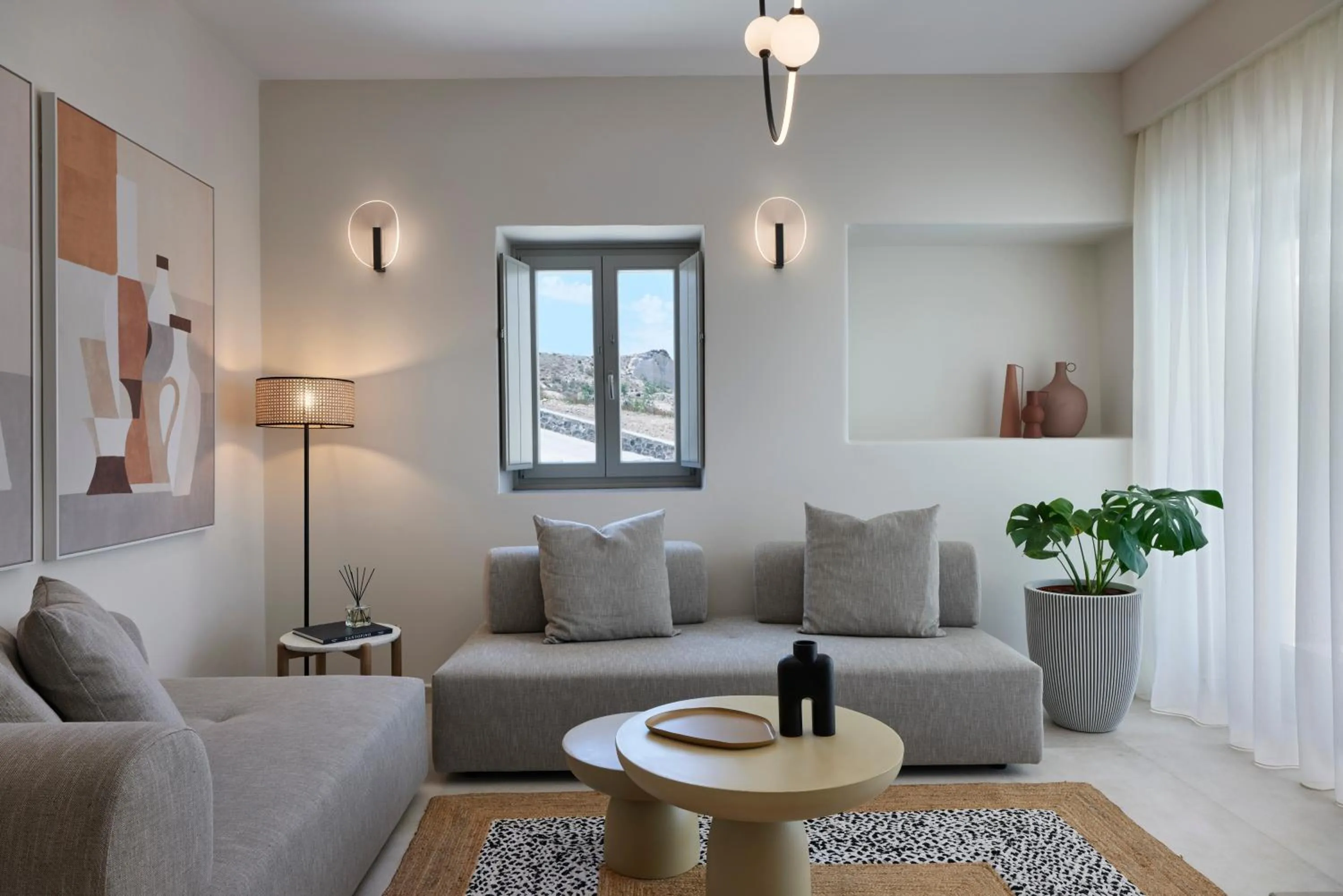 Living room in Apanemo Hotel & Suites