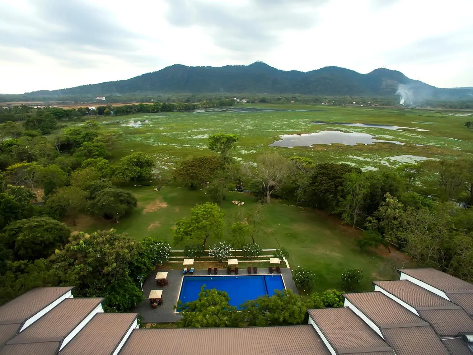 Bird's eye view in Grand Tamarind Lake