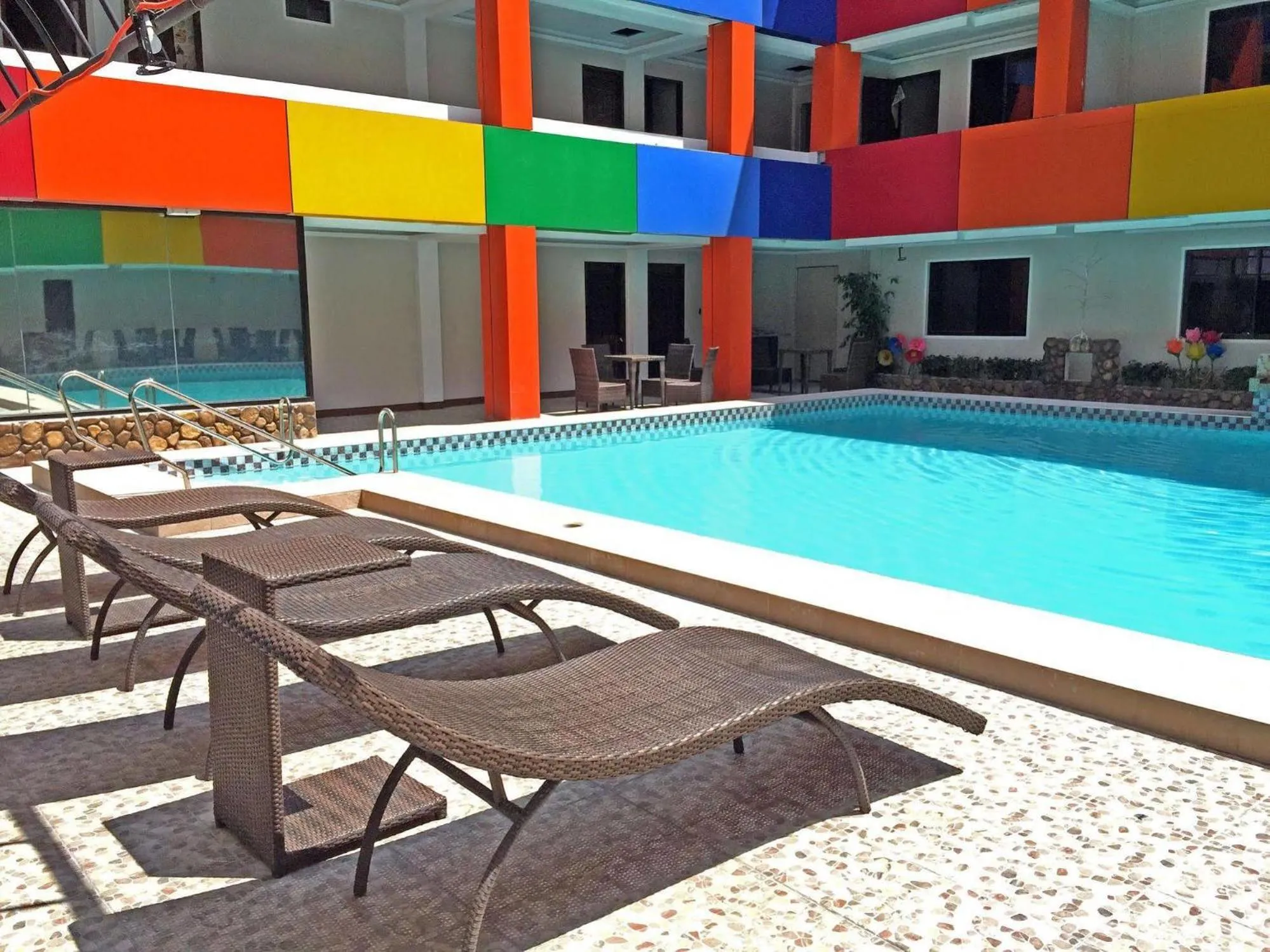 Swimming pool in Fave Hotel Angeles City formerly Hotel America