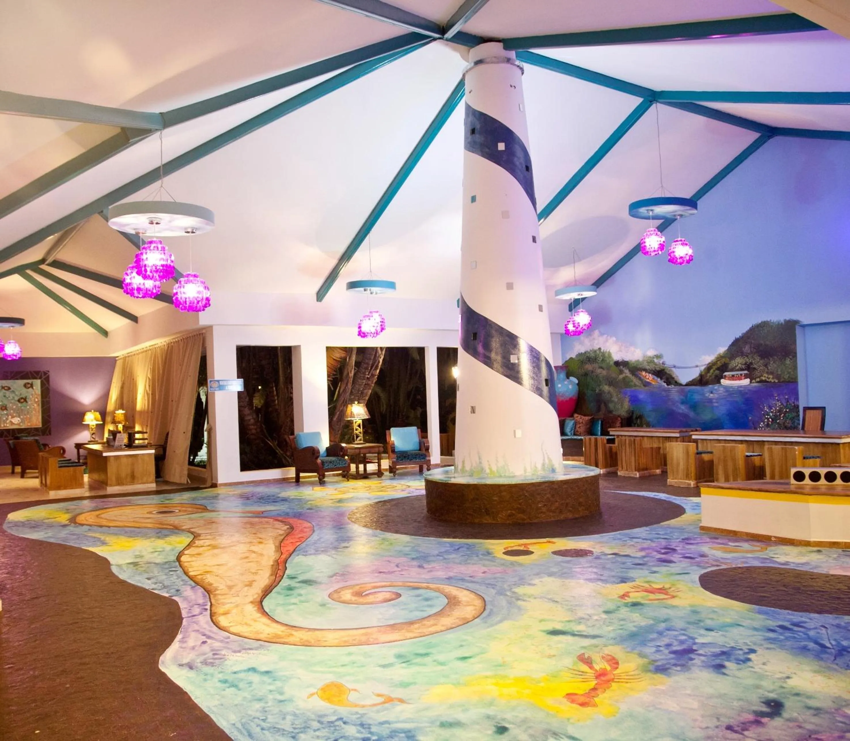 Lobby or reception in Hotel Palma Real