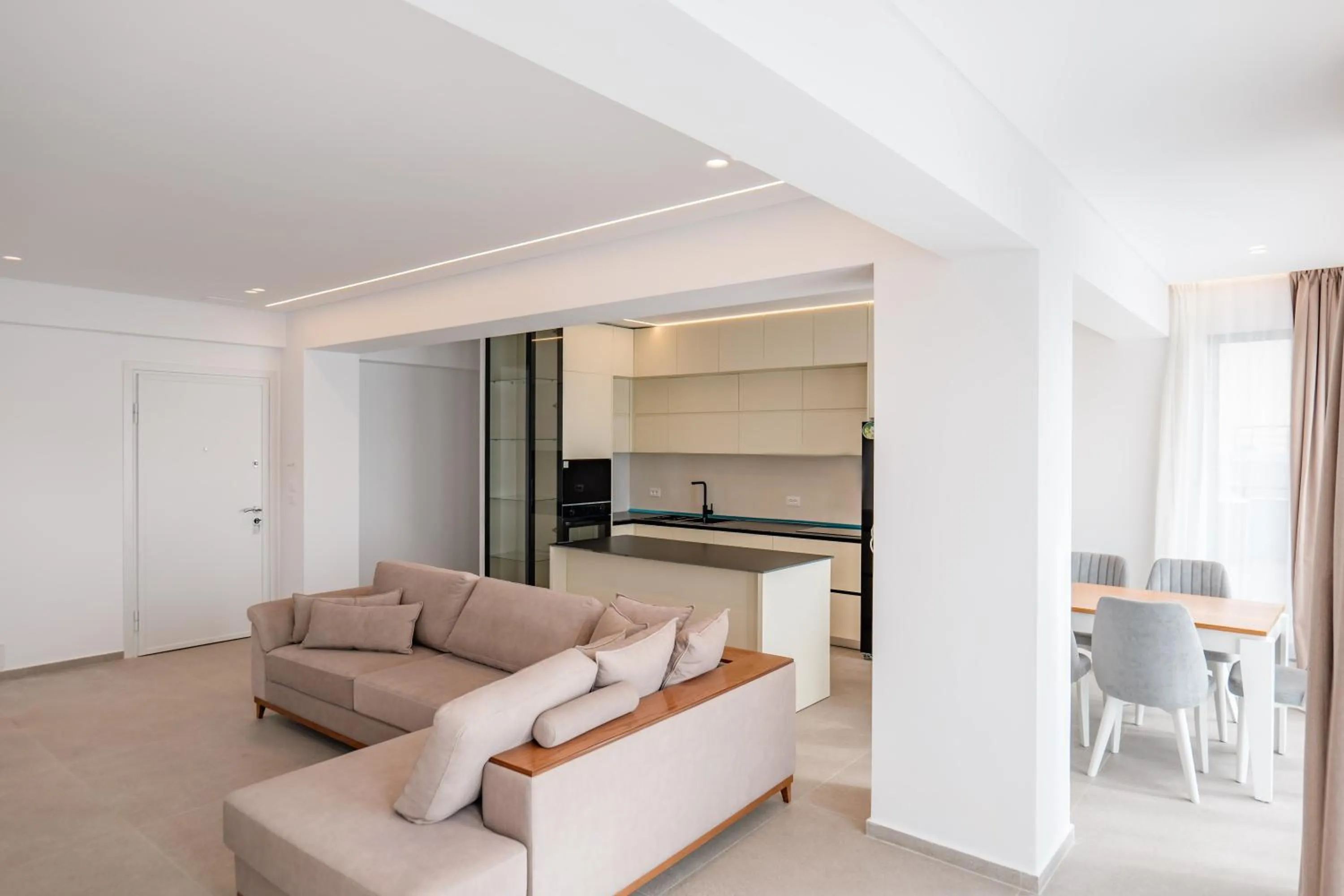 Kitchen or kitchenette in StarLight Apartments 2