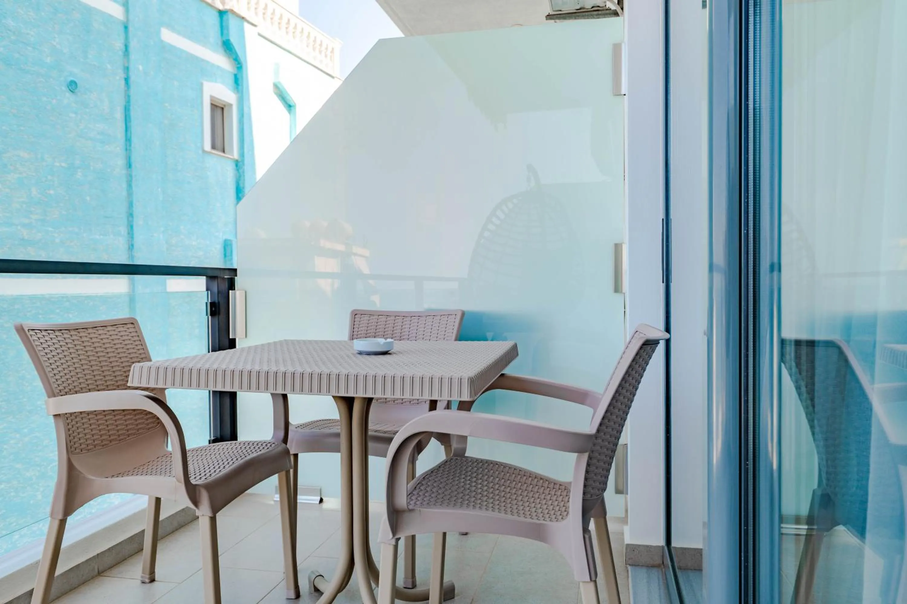 Seating area in StarLight Apartments 2