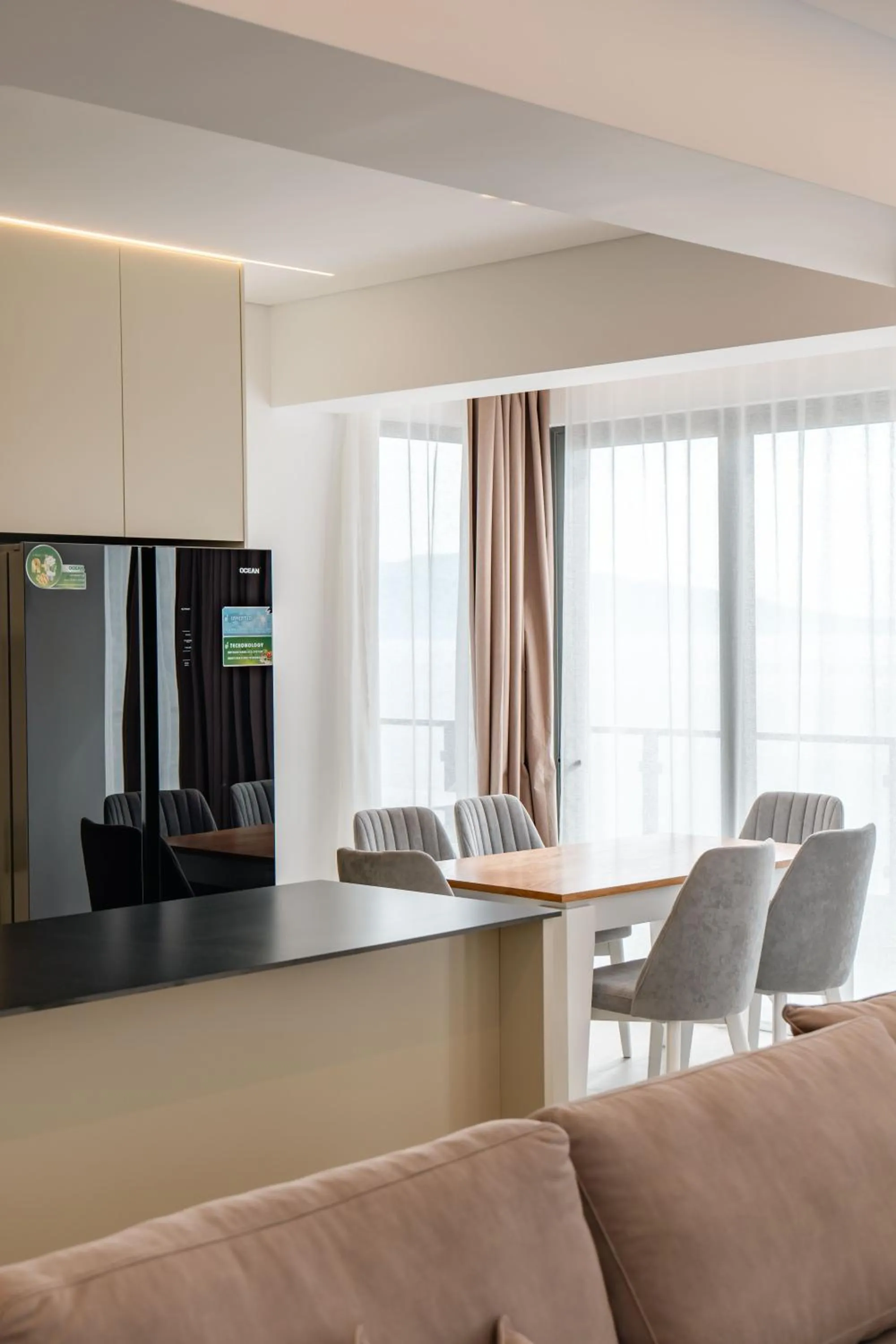 Kitchen or kitchenette in StarLight Apartments 2