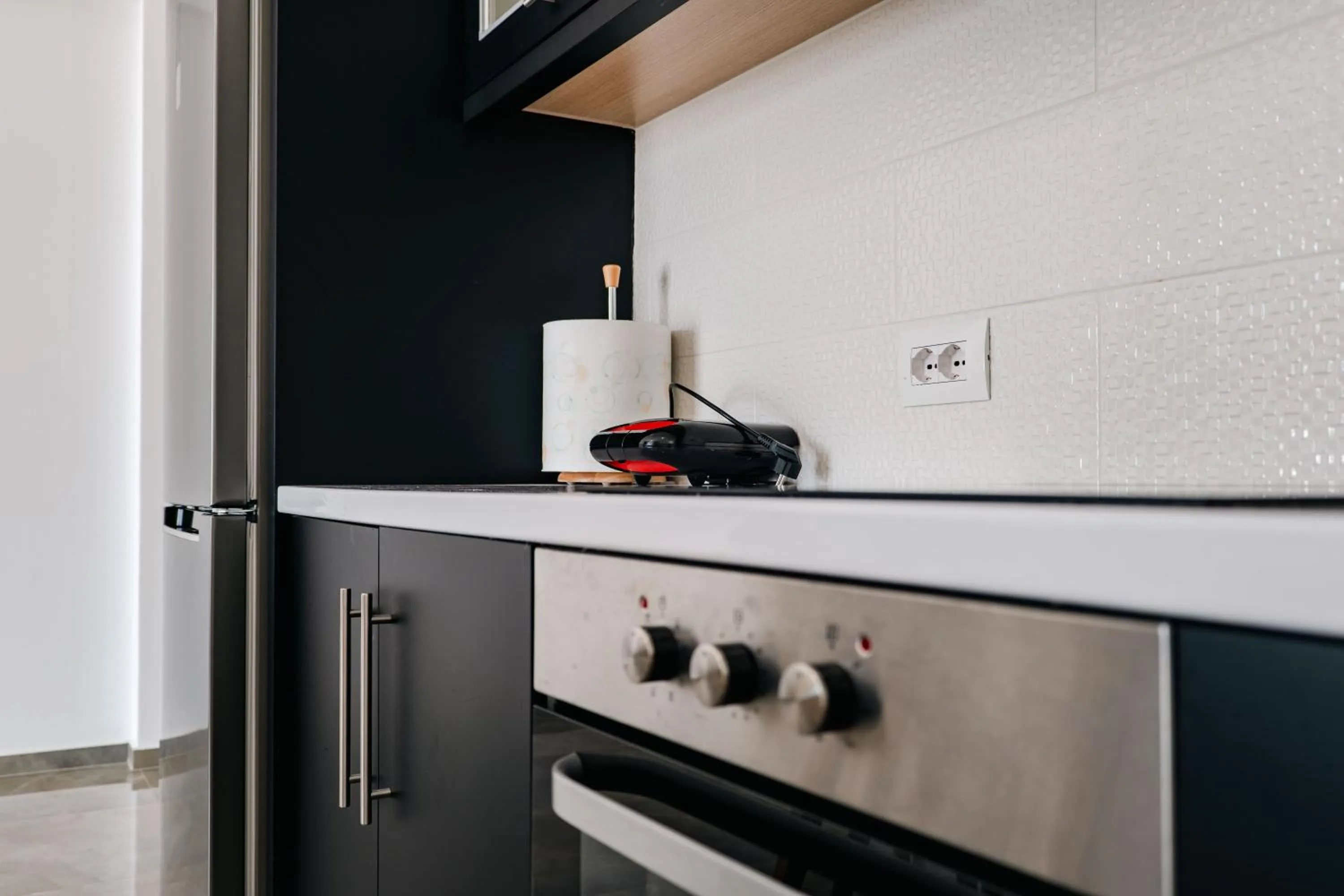 Kitchen or kitchenette in StarLight Apartments 2