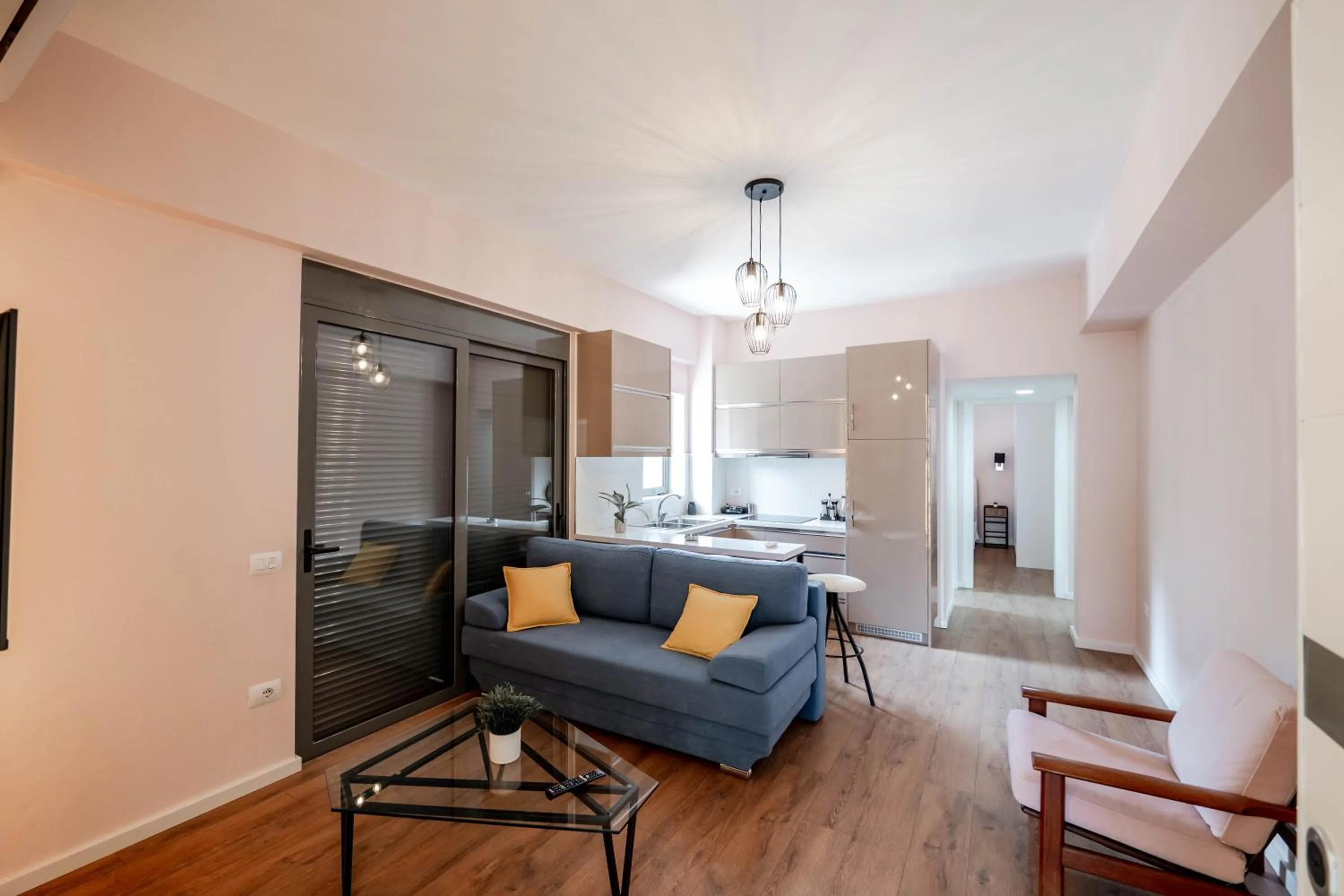 Kitchen or kitchenette in StarLight Apartments 2