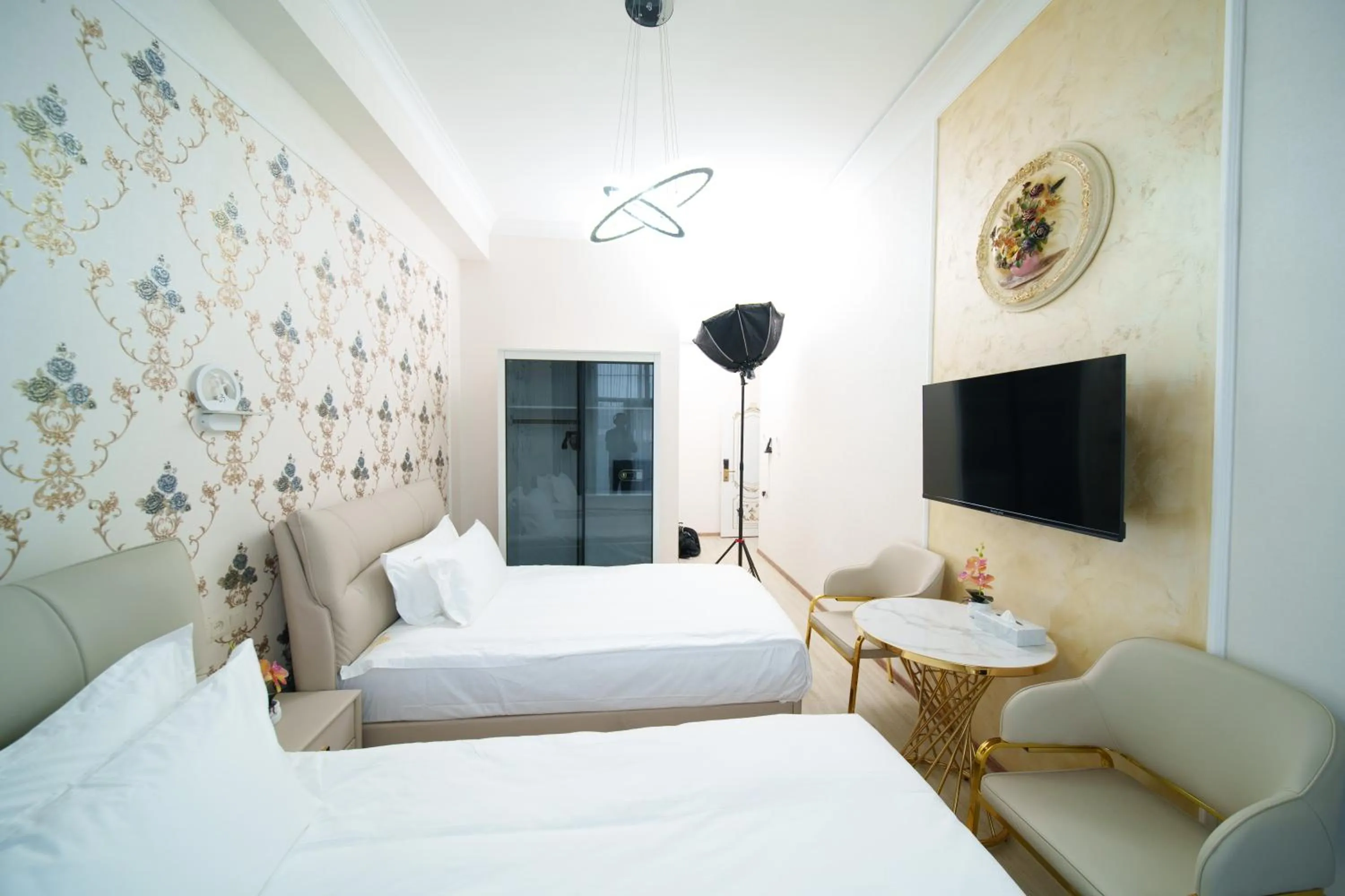 Bed in Emmanuel Hotel Yerevan