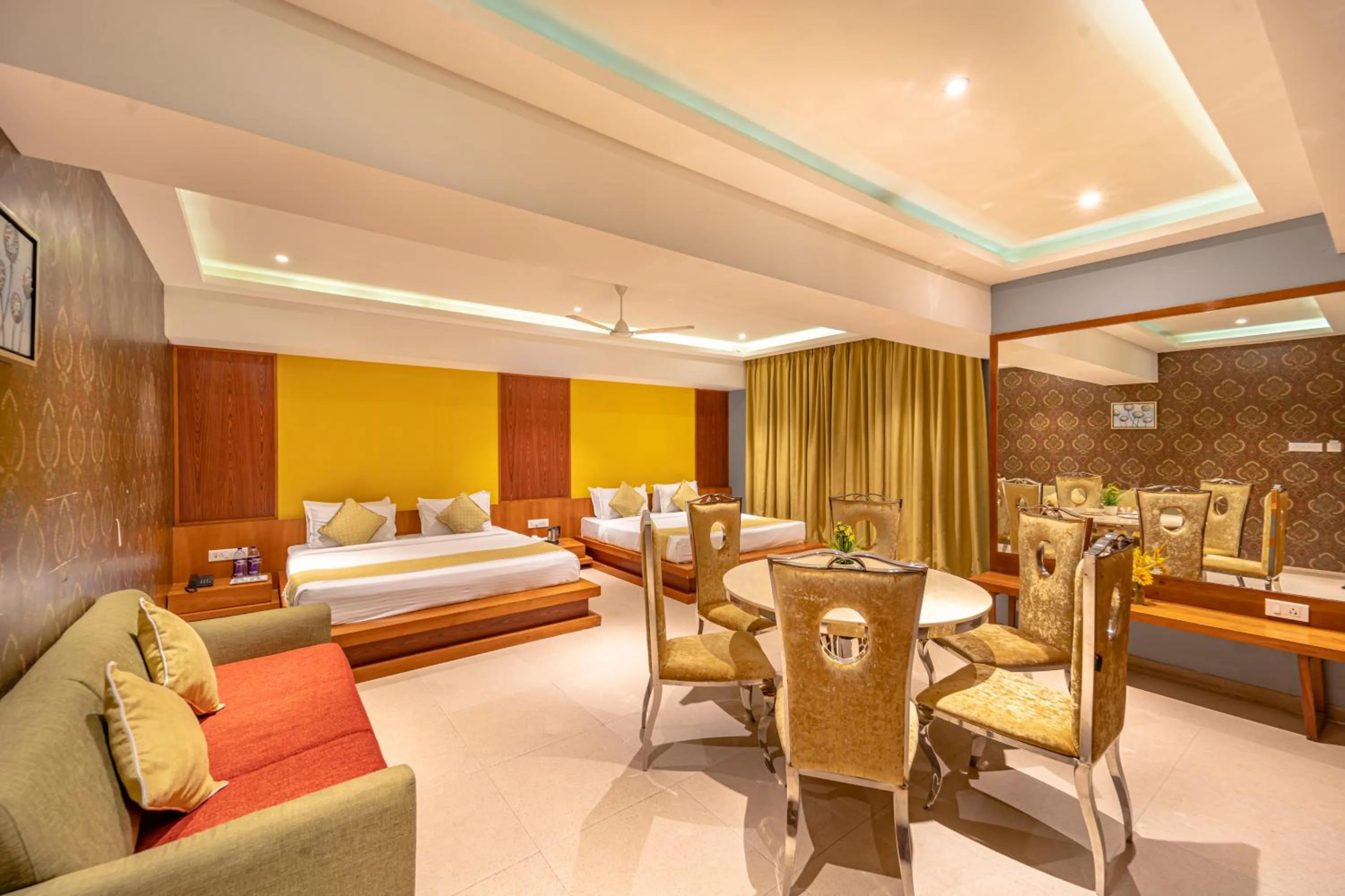 Bed in Shamrock Greens by Jardin Hotels