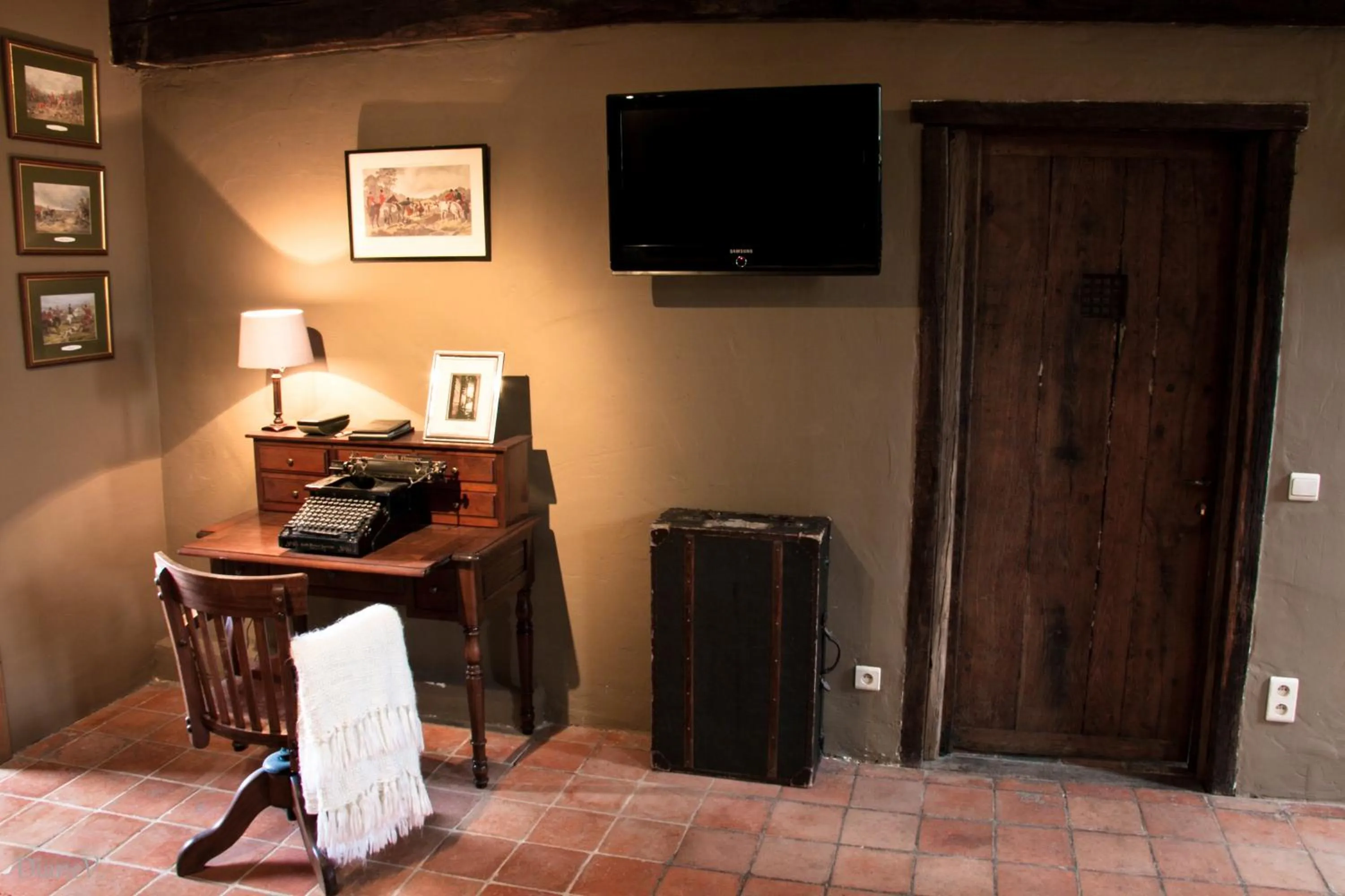 Photo of the whole room in Gastenlogies Blauwe Schaap