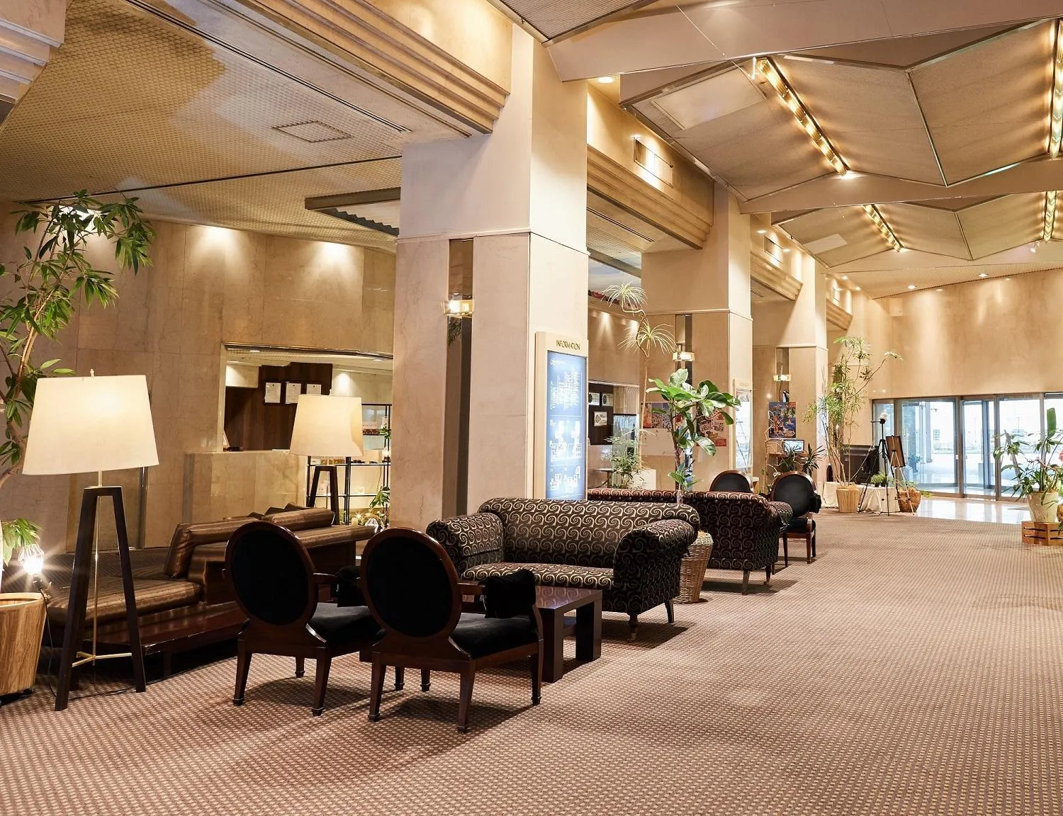 Lobby or reception in Hotel Crystal Palace