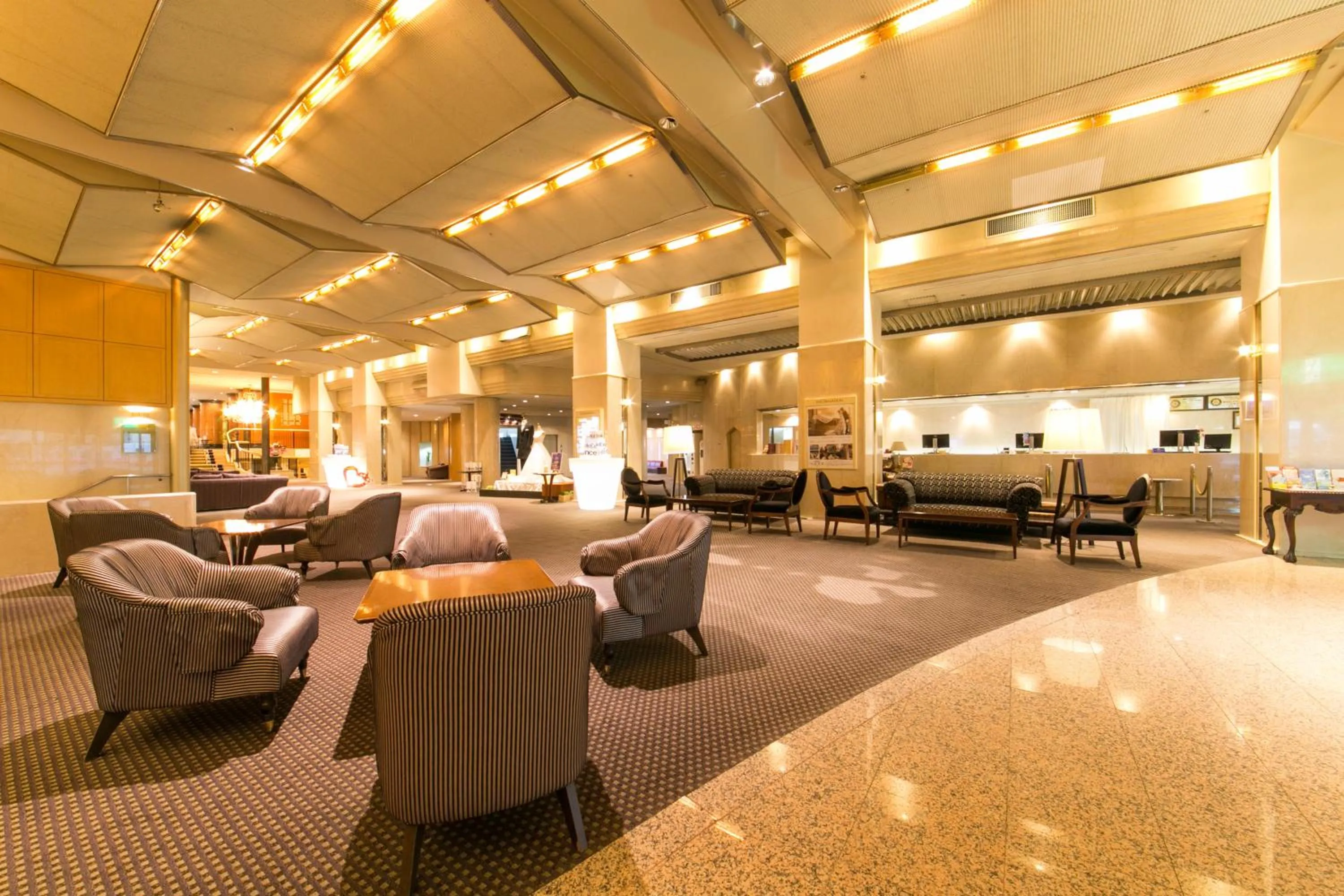 Lobby or reception in Hotel Crystal Palace