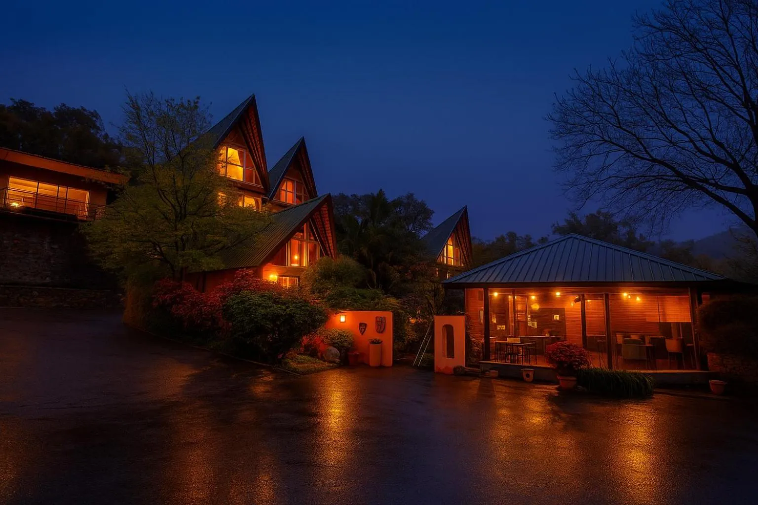 Facade/entrance in Rumourss Sky Villa & Resort