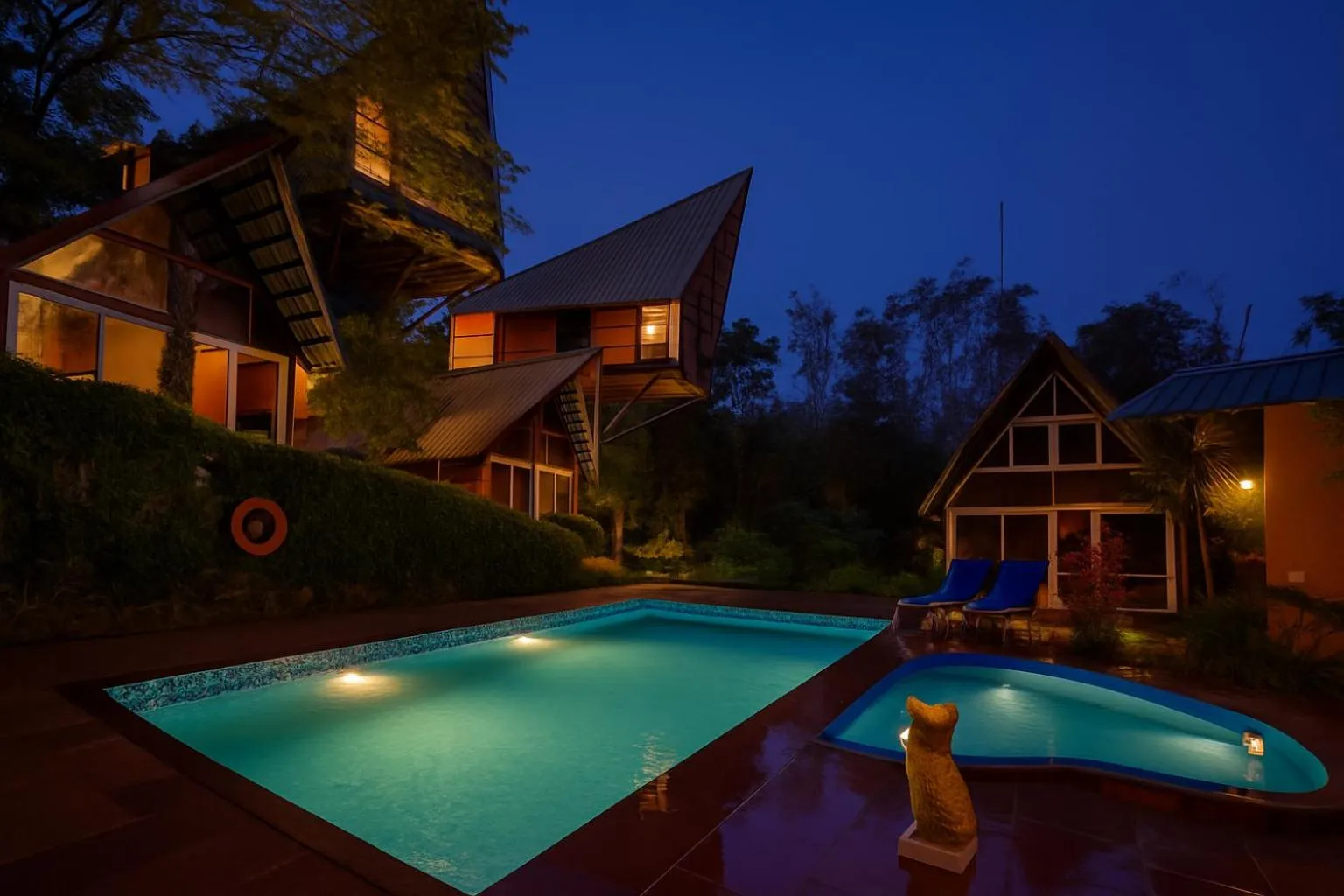 Property building in Rumourss Sky Villa & Resort