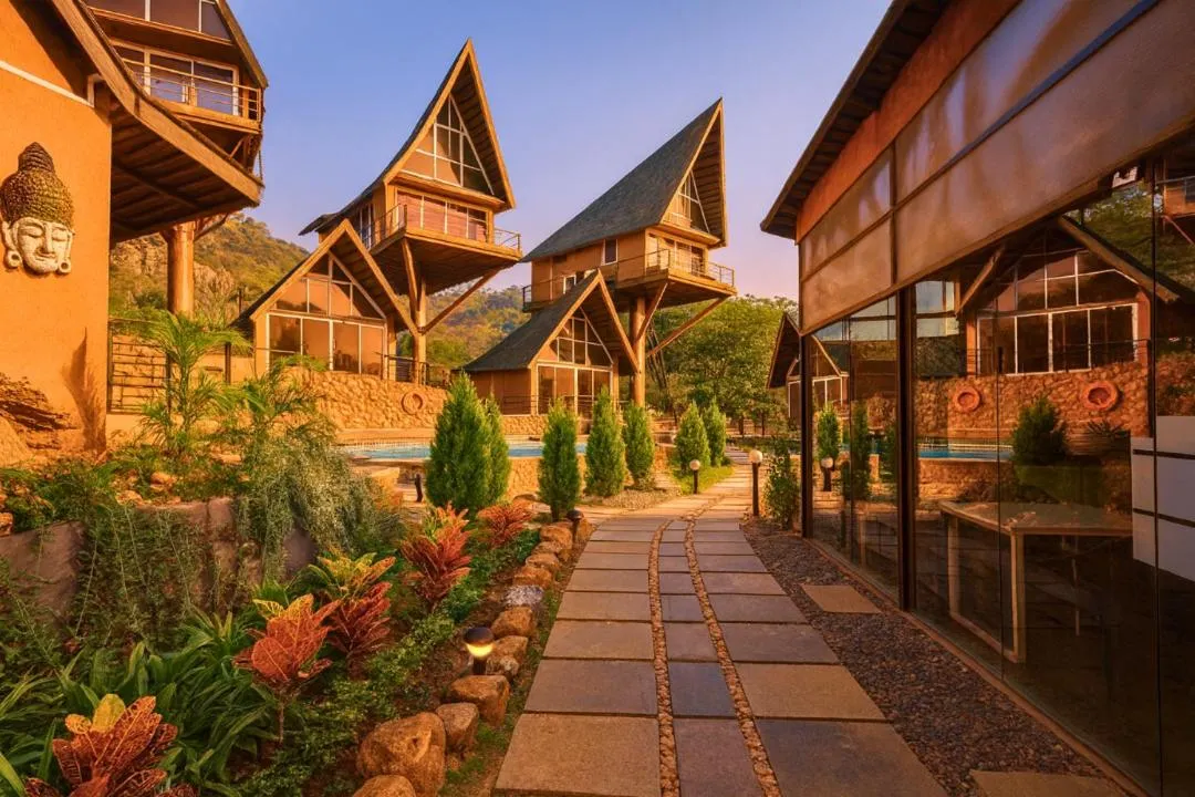 Property building in Rumourss Sky Villa & Resort