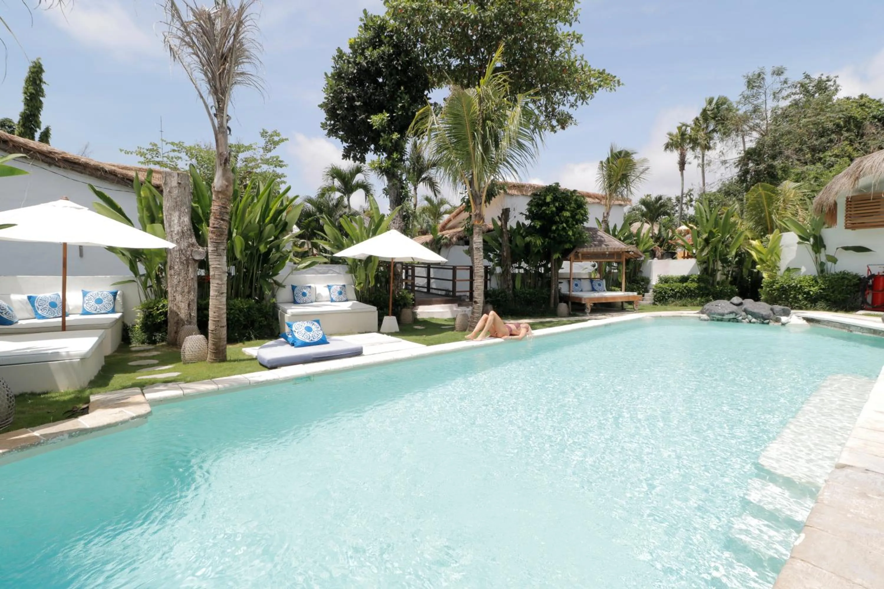 Swimming pool in The Apartments Umalas