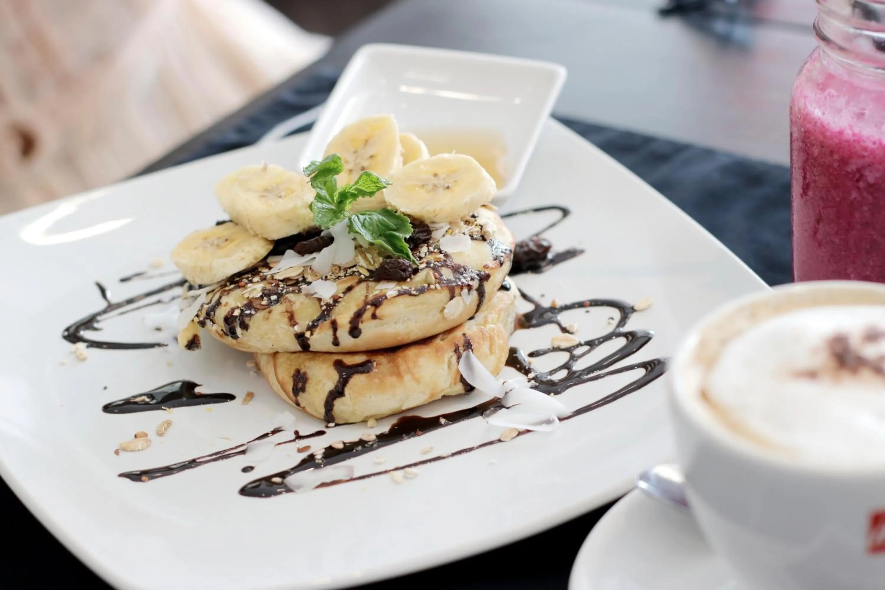 Food close-up in The Apartments Umalas