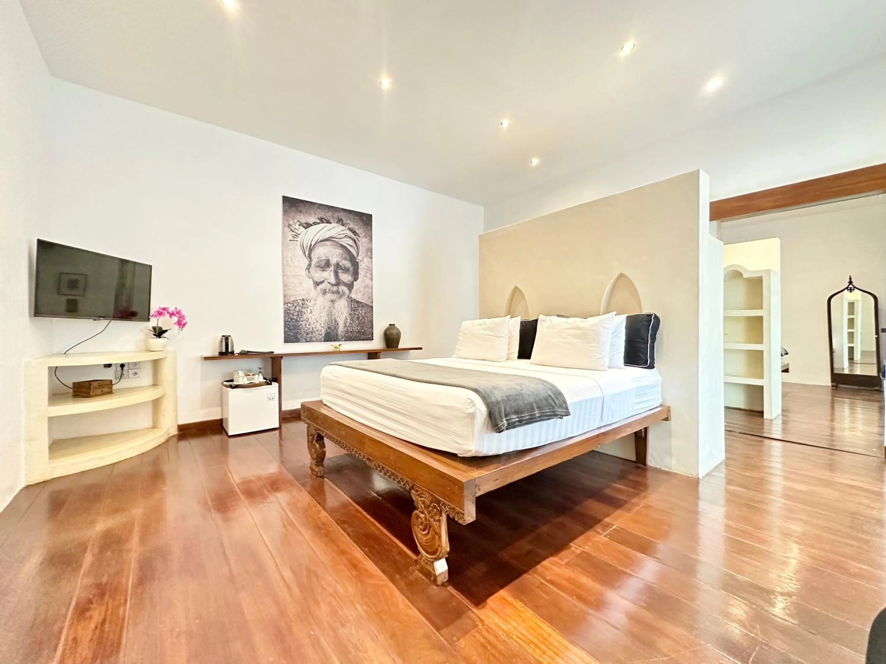 Bedroom, Bed in The Apartments Umalas