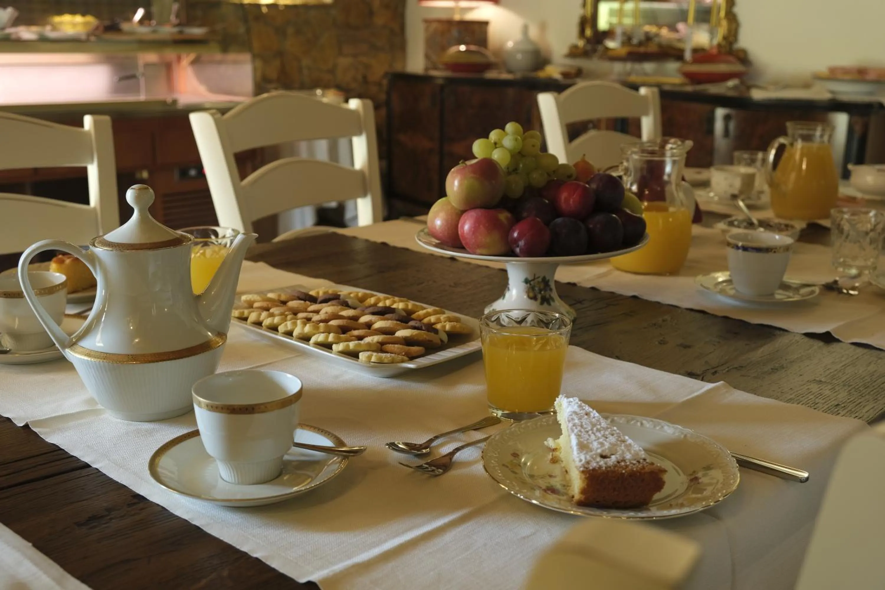 Continental breakfast in Inghirios Wellness Country Resort