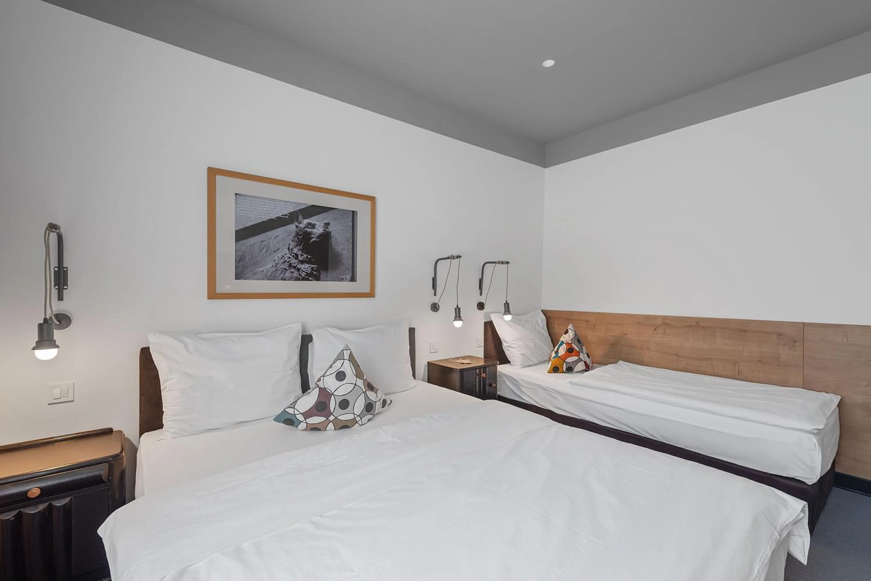 Photo of the whole room, Bed in The Loop Hotel