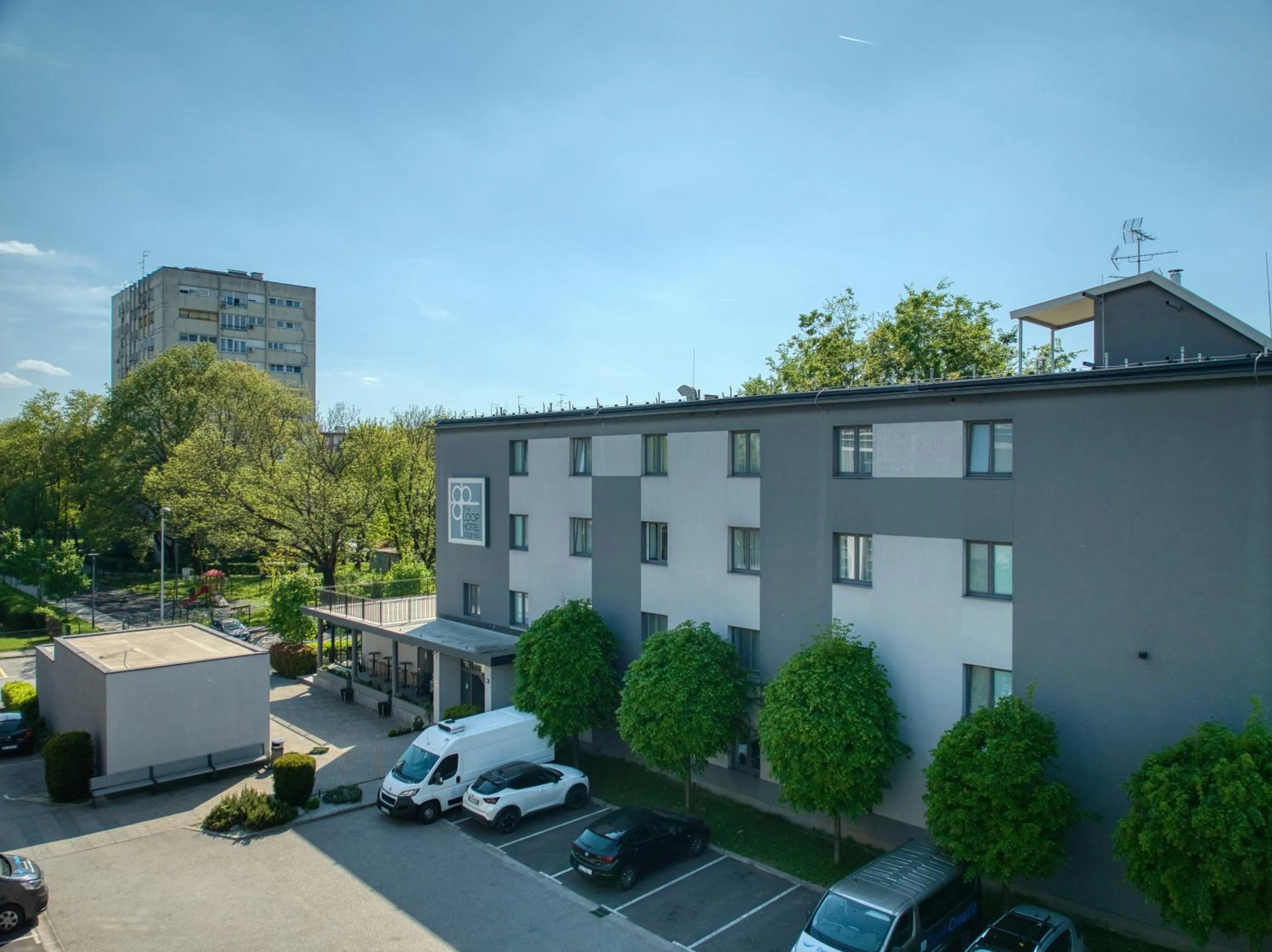 Property building in The Loop Hotel