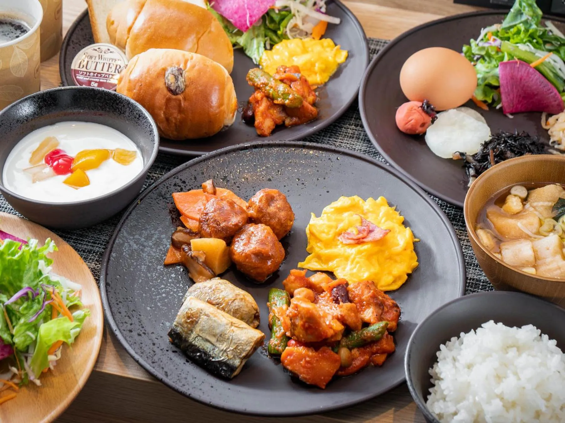 Food in Super Hotel Shinbashi-Karasumoriguchi