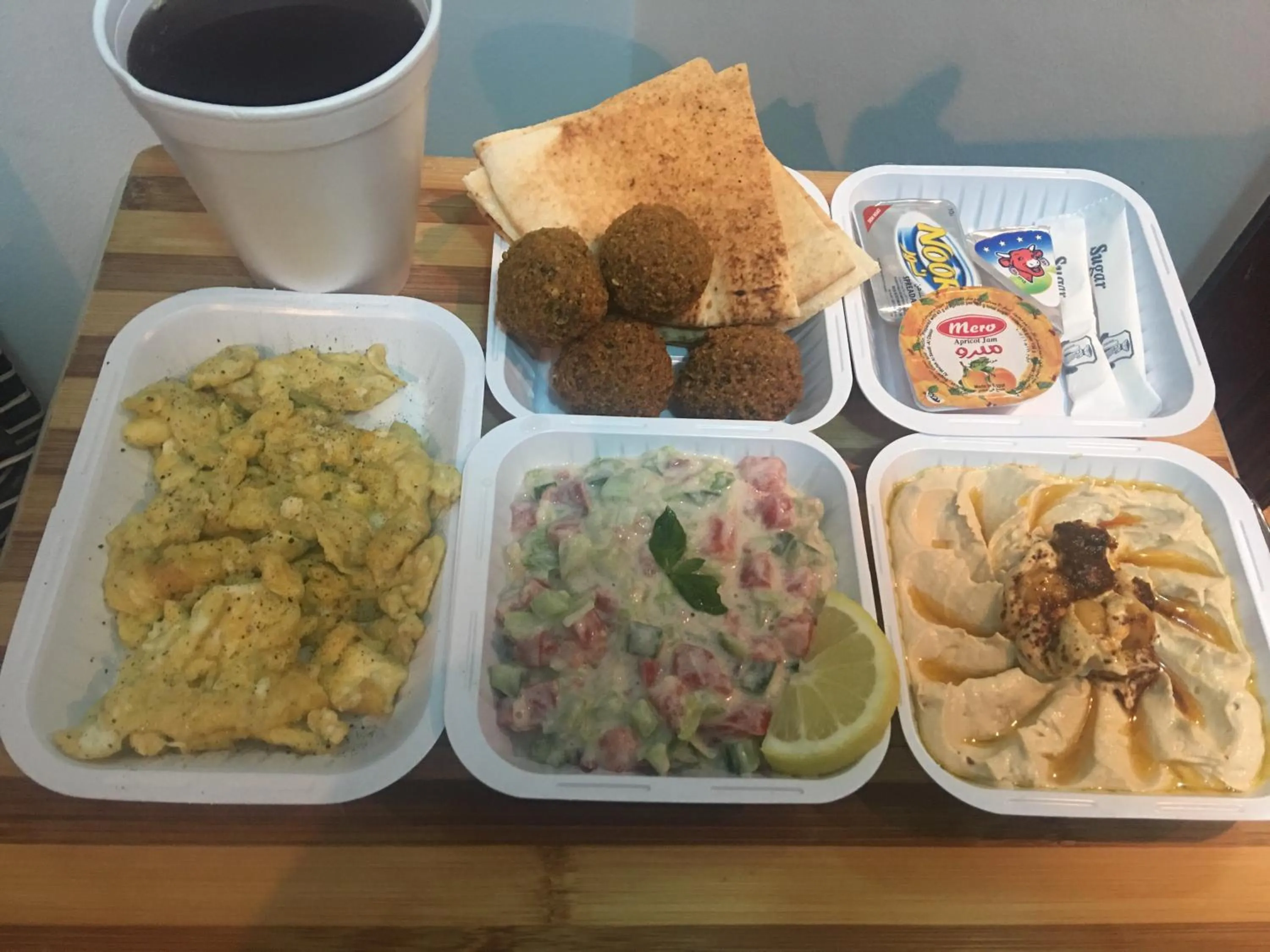 Breakfast in Aljazeera Hotel Apartments