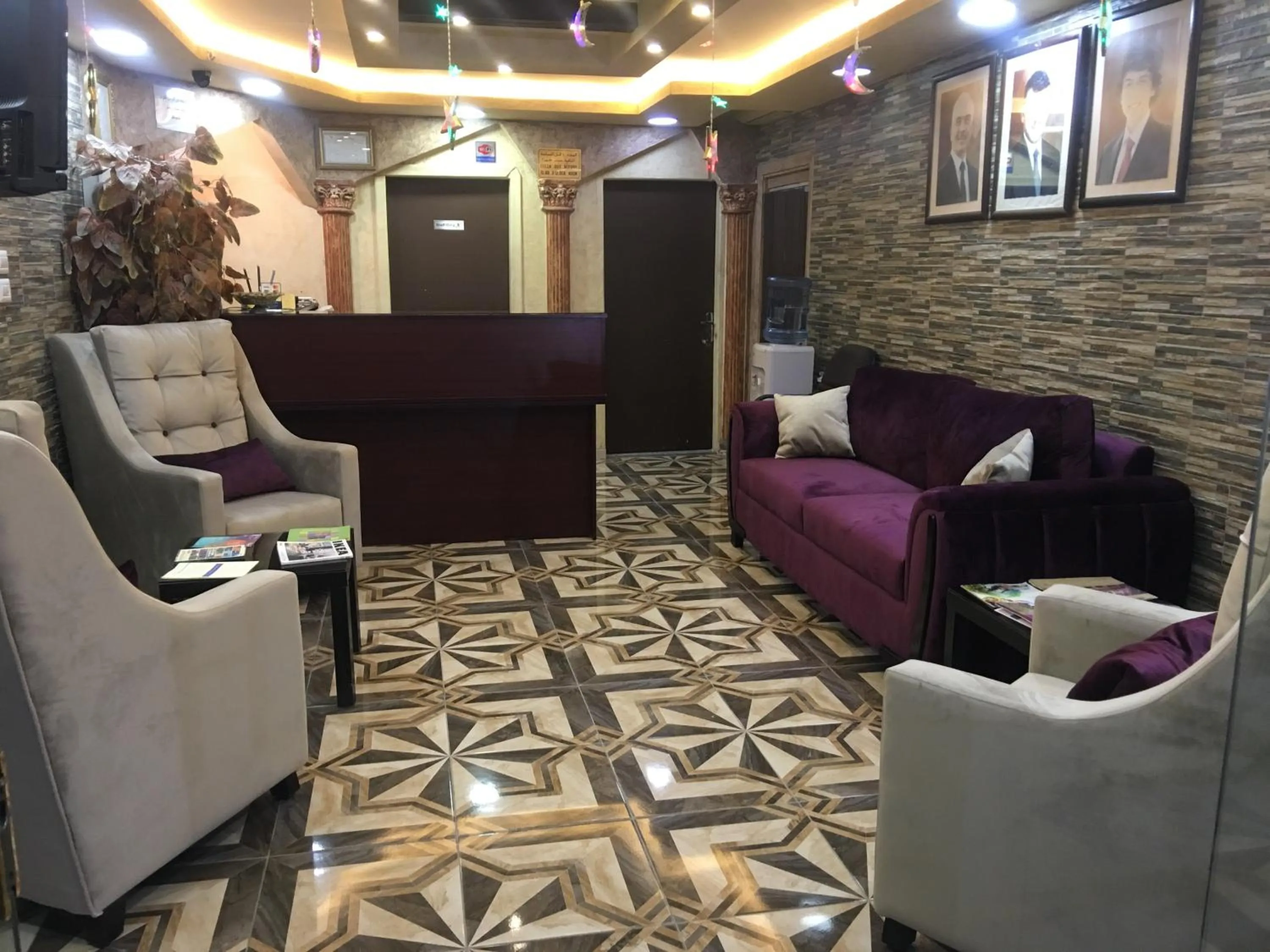 Lobby or reception in Aljazeera Hotel Apartments