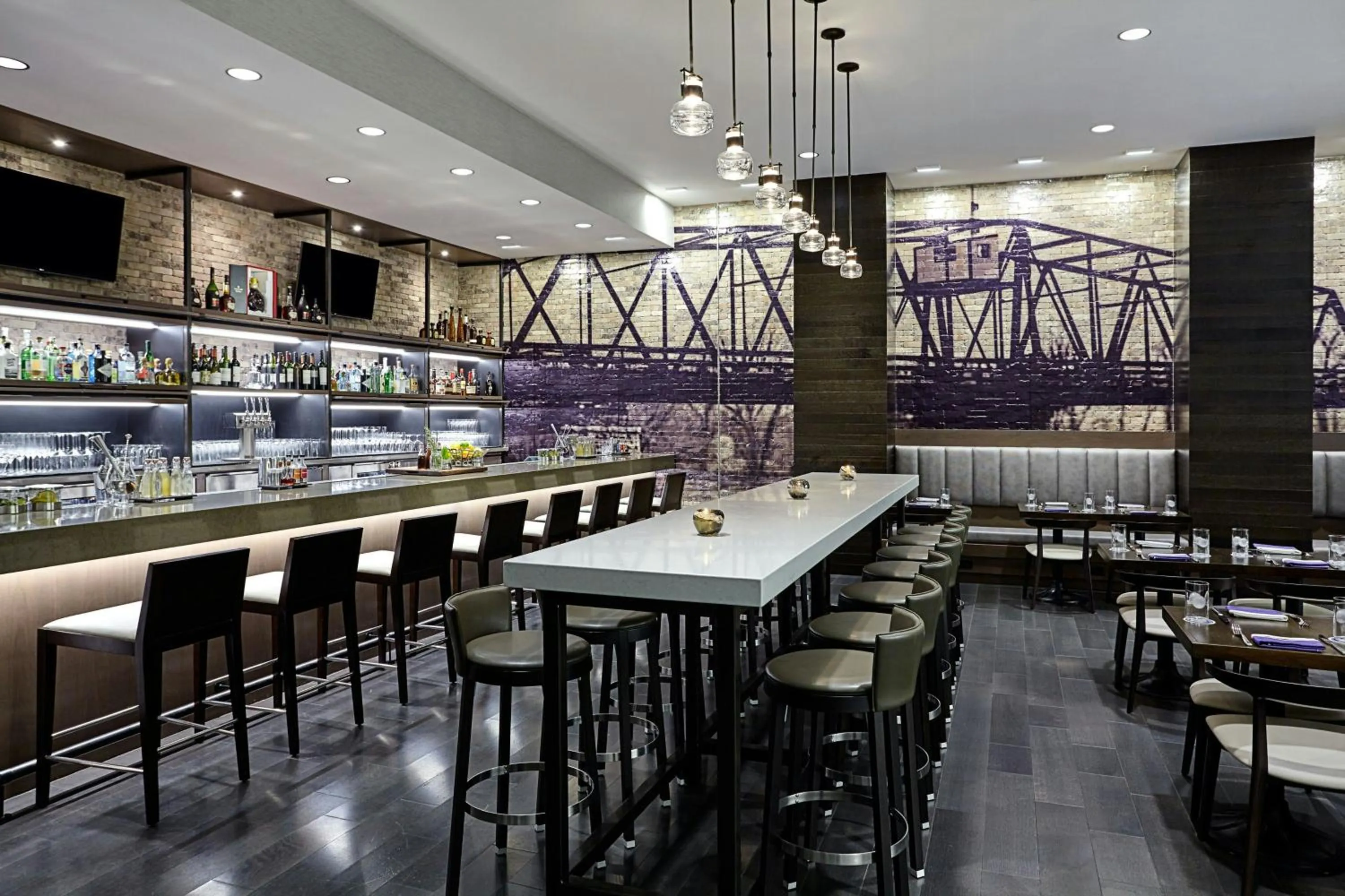 Lounge or bar in JW Marriott Minneapolis Mall of America