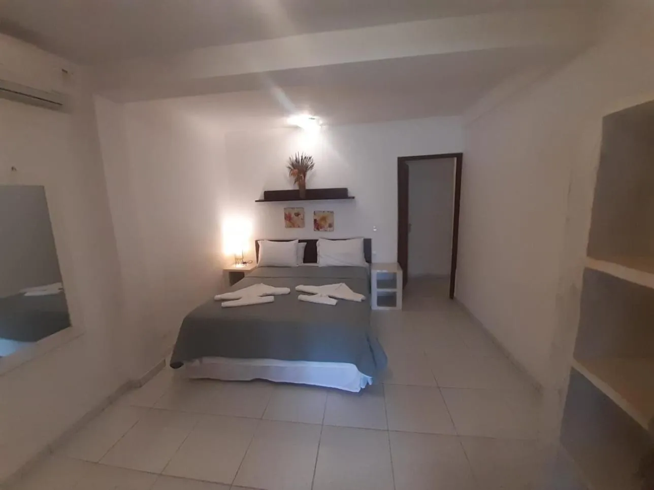 Bed in Recanto da Praia Pousada