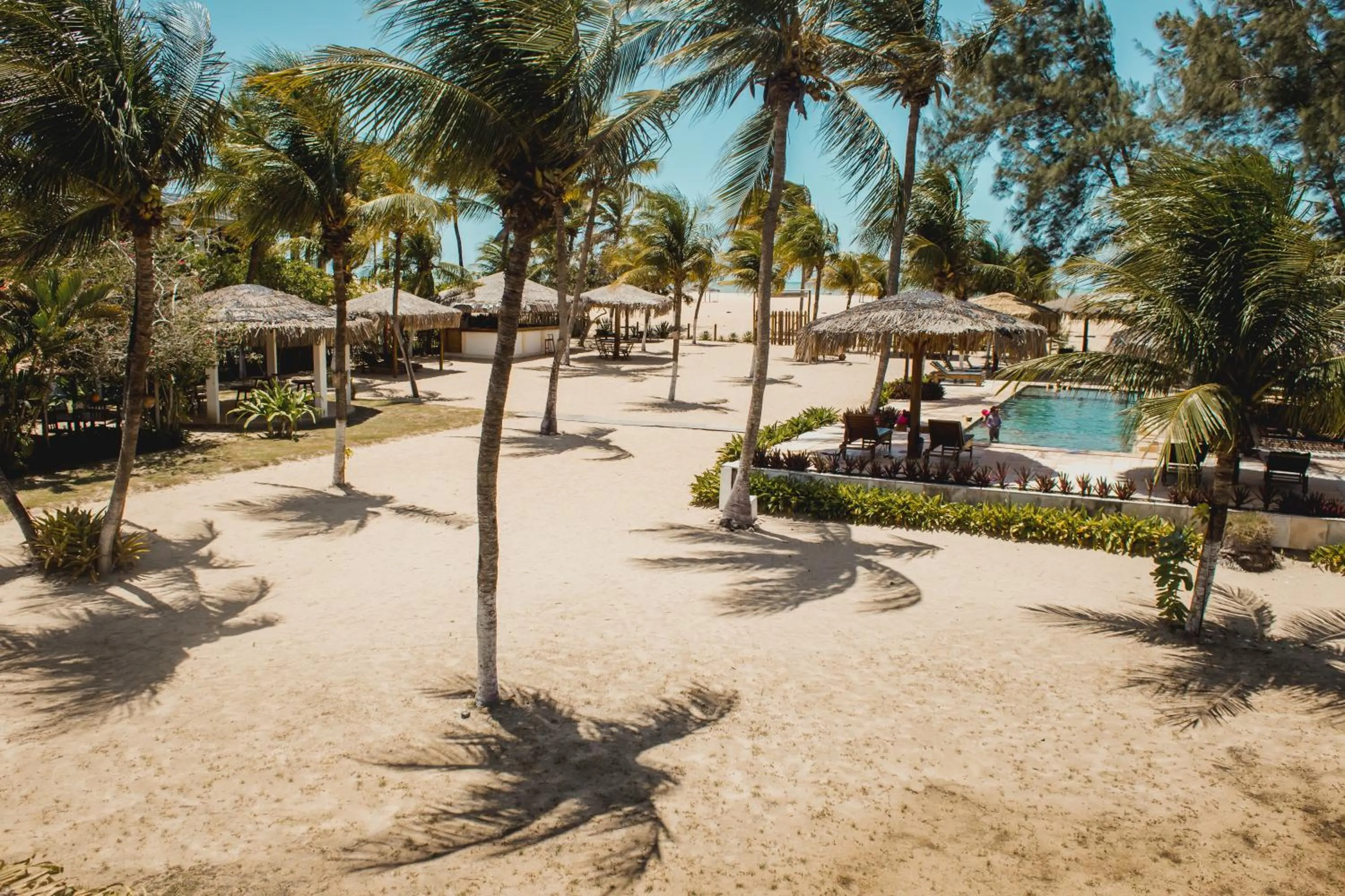 Swimming pool in Recanto da Praia Pousada