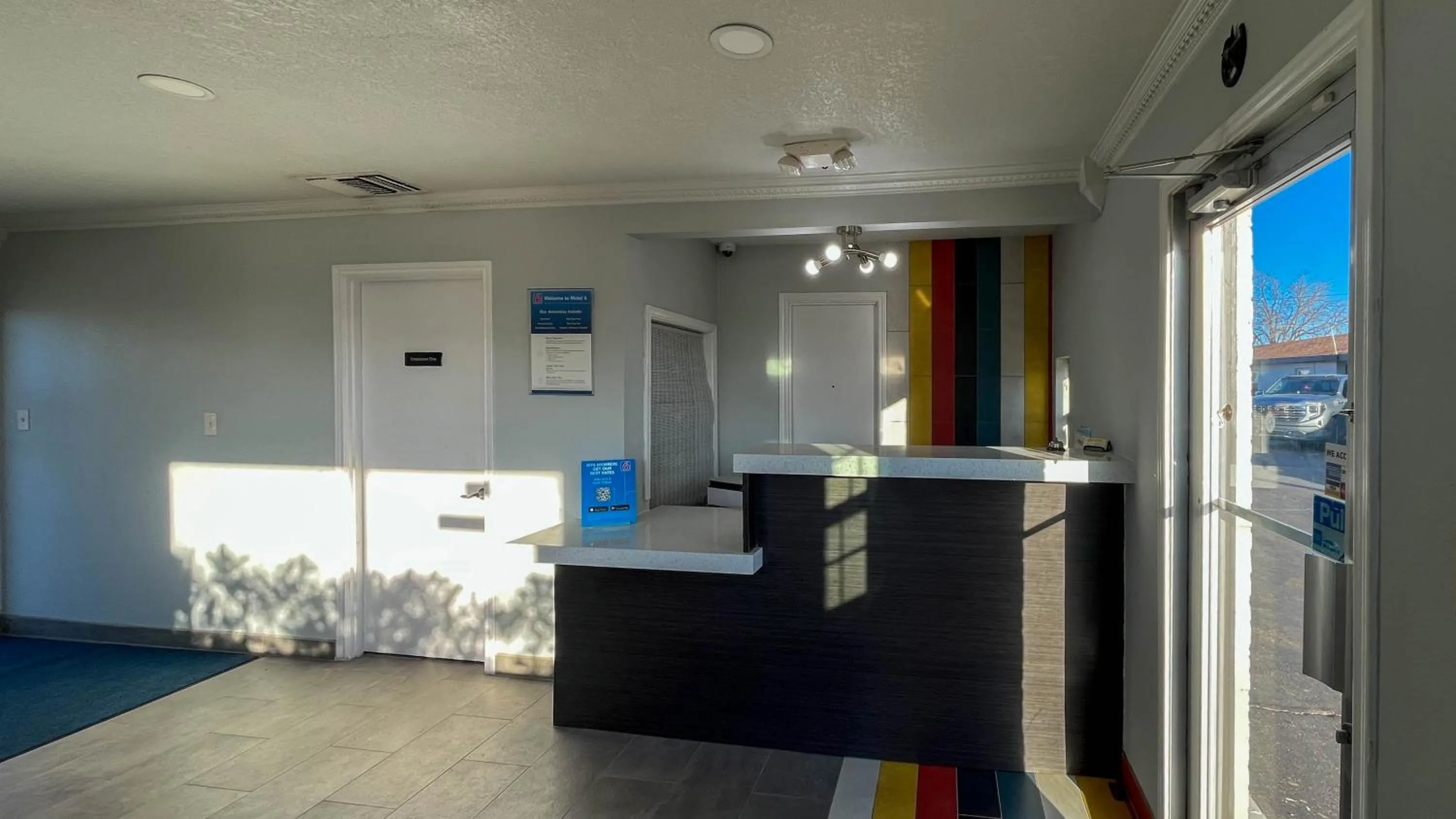 Lobby or reception in Motel 6 - Lamesa, TX