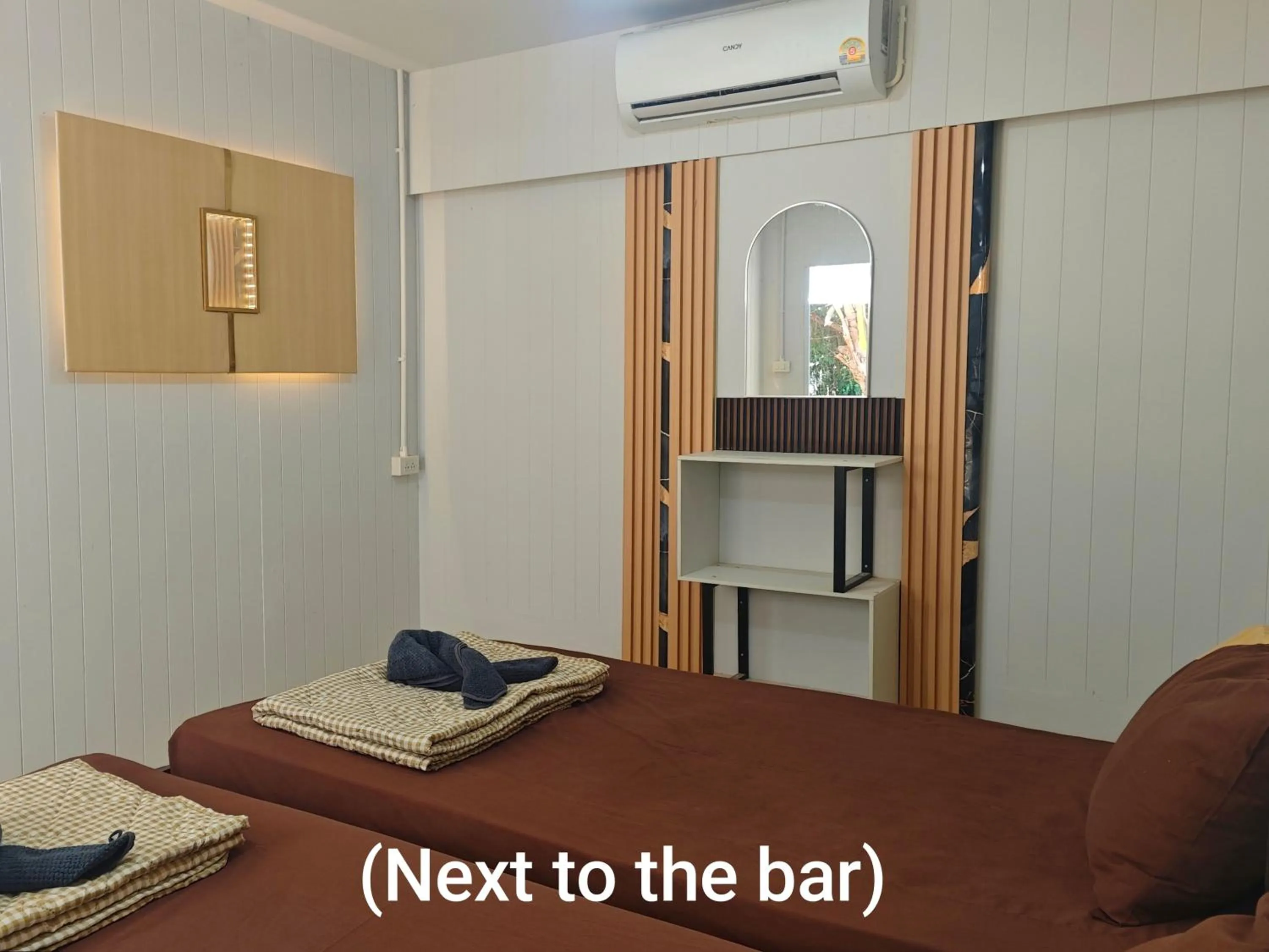 Bed in Monkey Island Resort Koh Mak