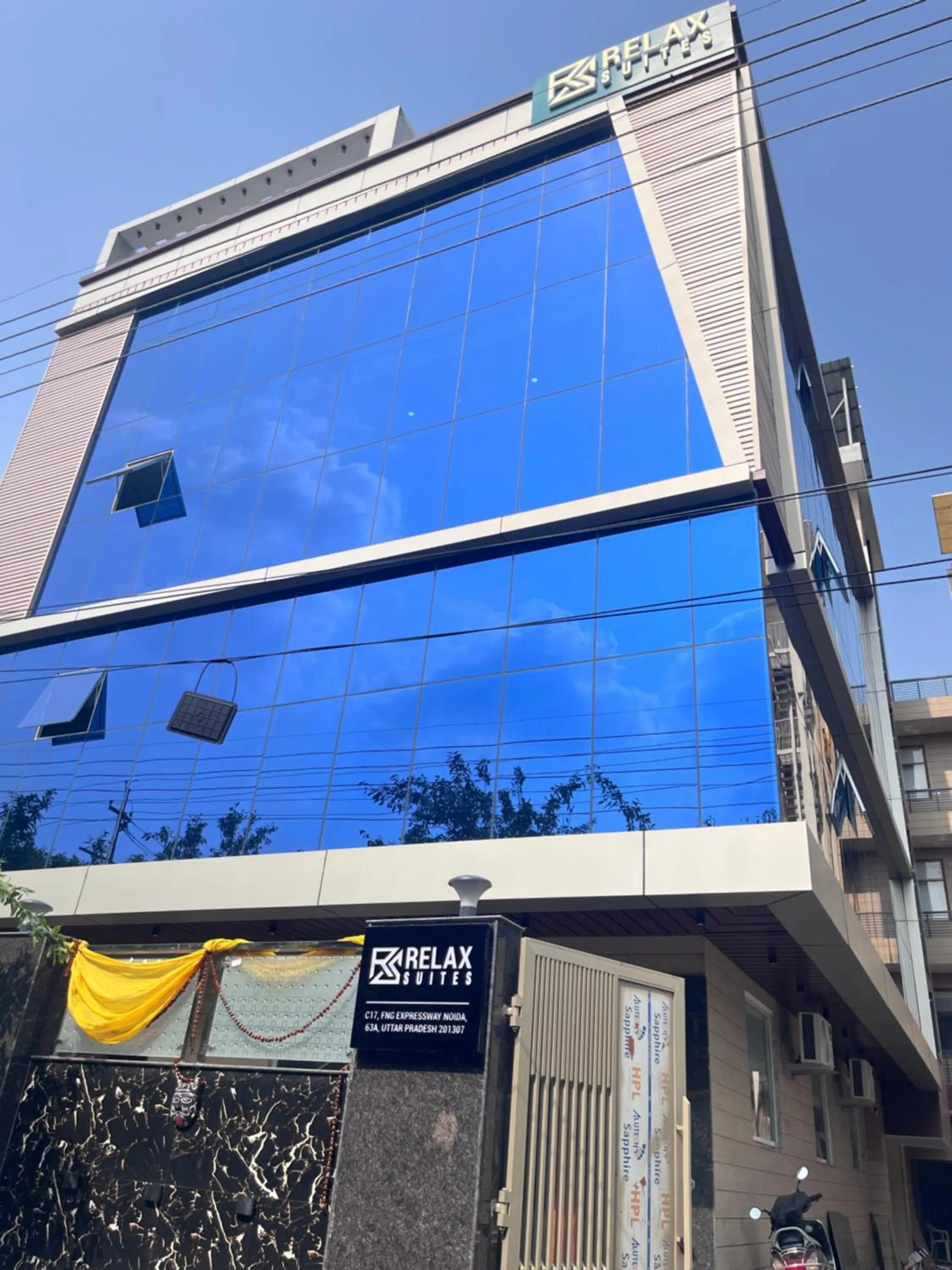 View (from property/room) in Hotel Relax Suites FNG Expresway 63 Noida