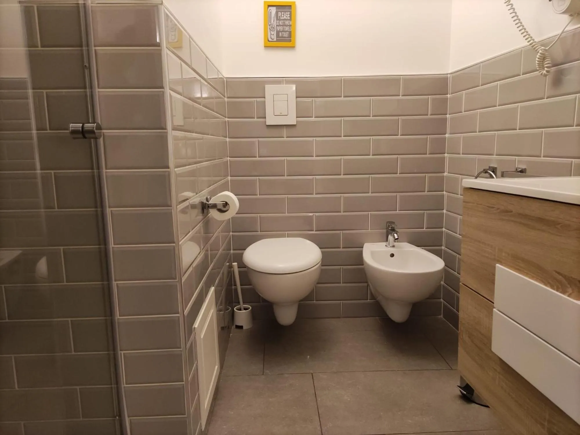 Toilet in B&B Cala Peppa