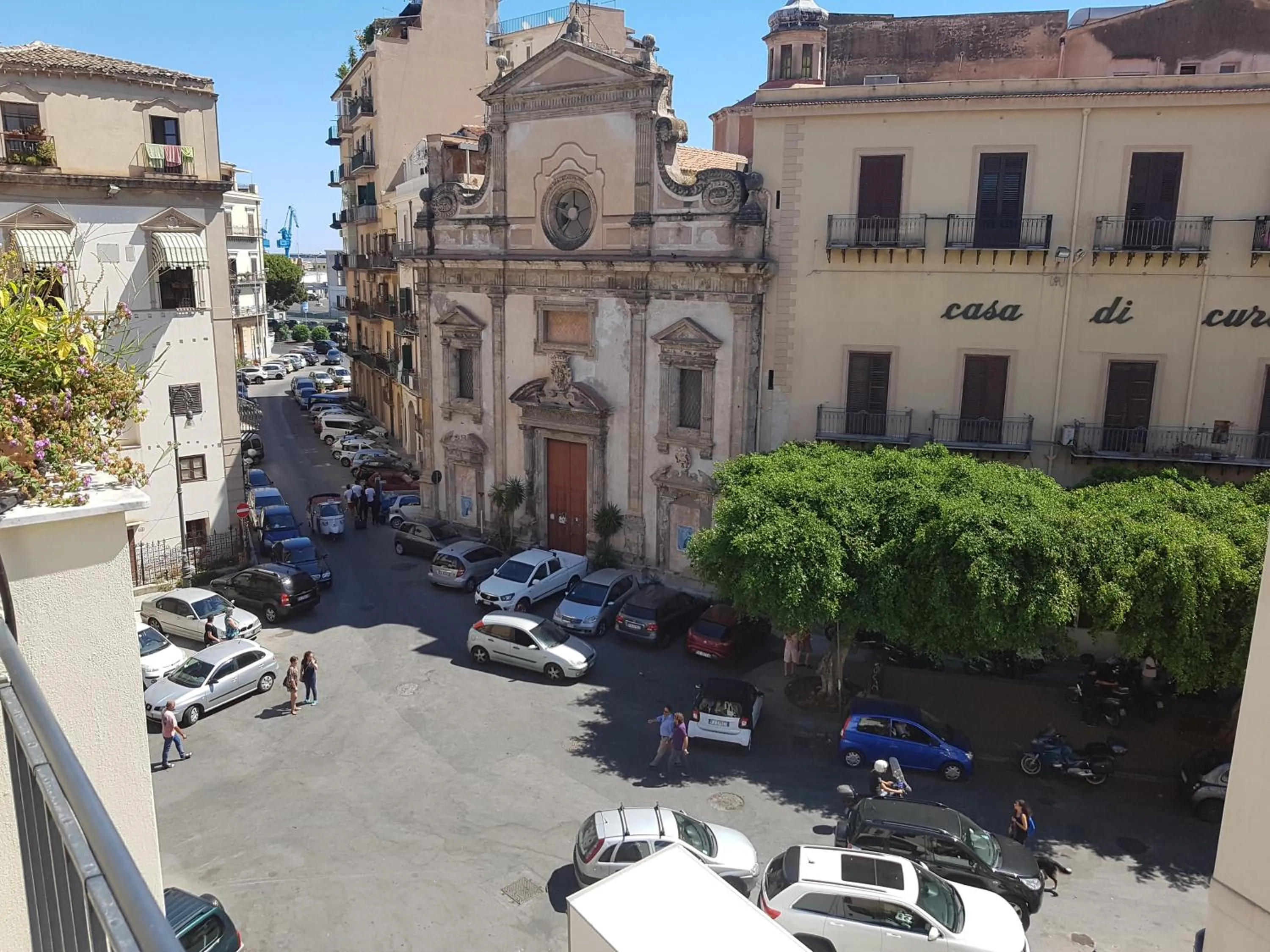 City view in B&B Cala Peppa