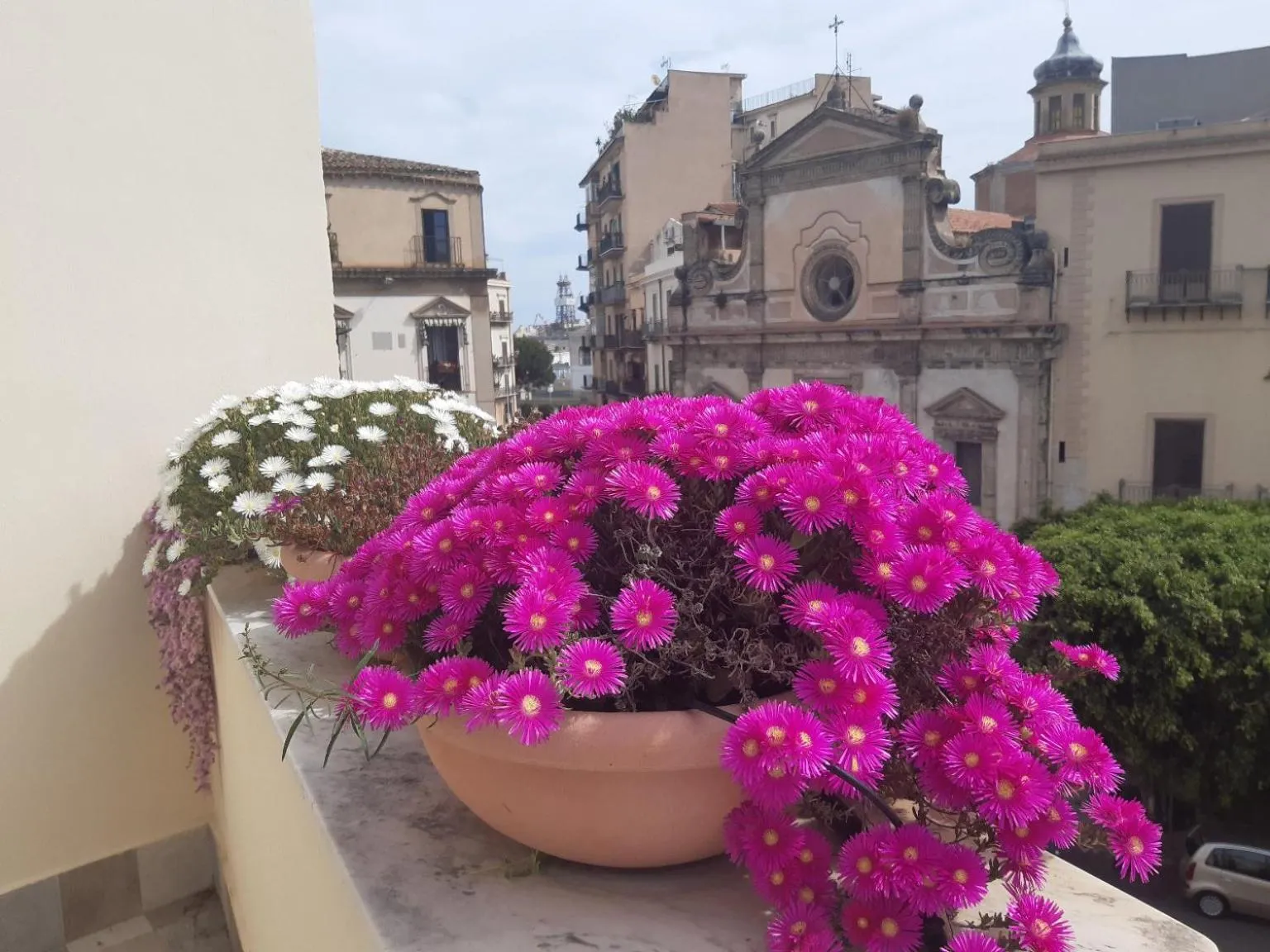 Balcony/Terrace in B&B Cala Peppa