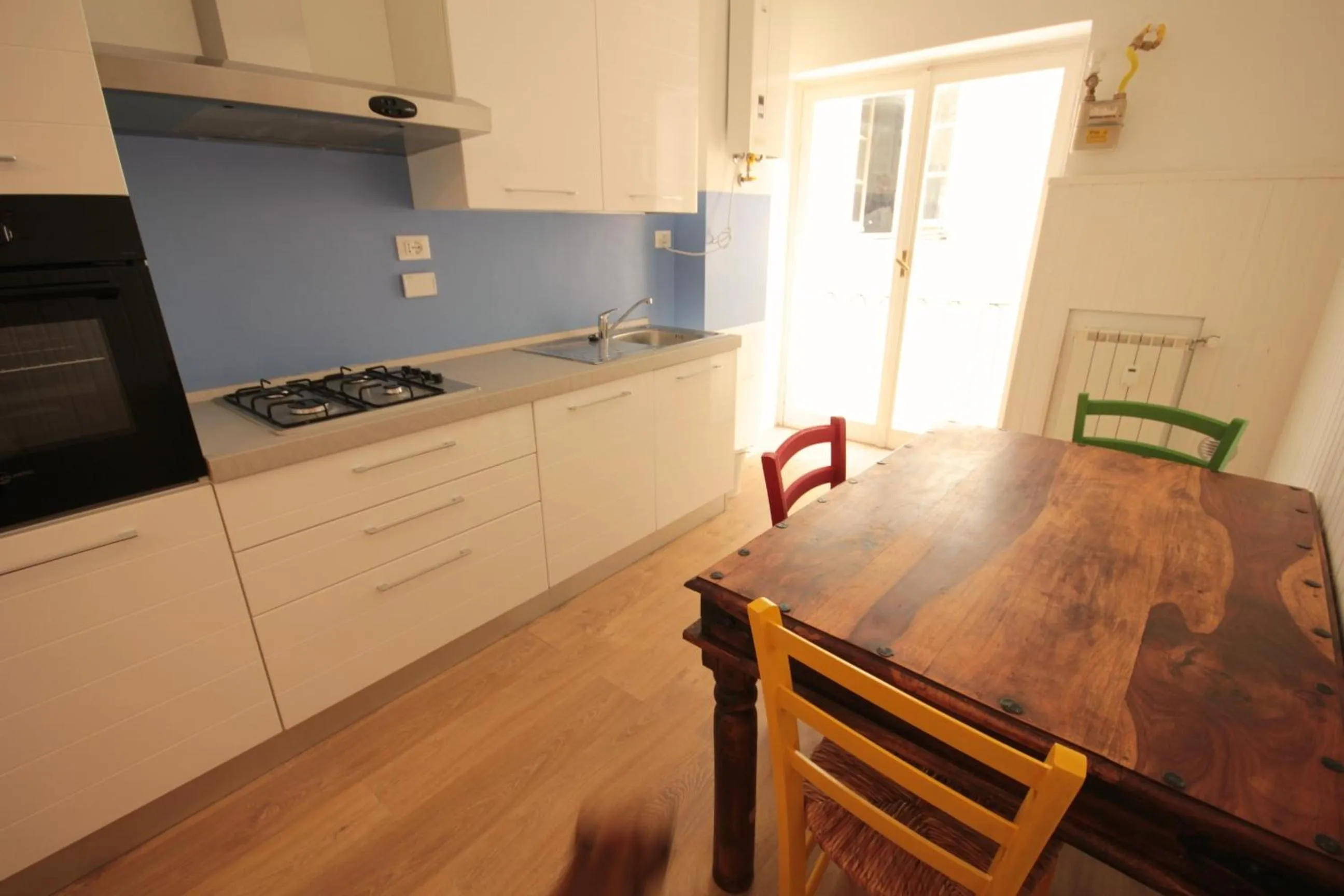 Kitchen or kitchenette in B&B I Portici Di Sottoripa