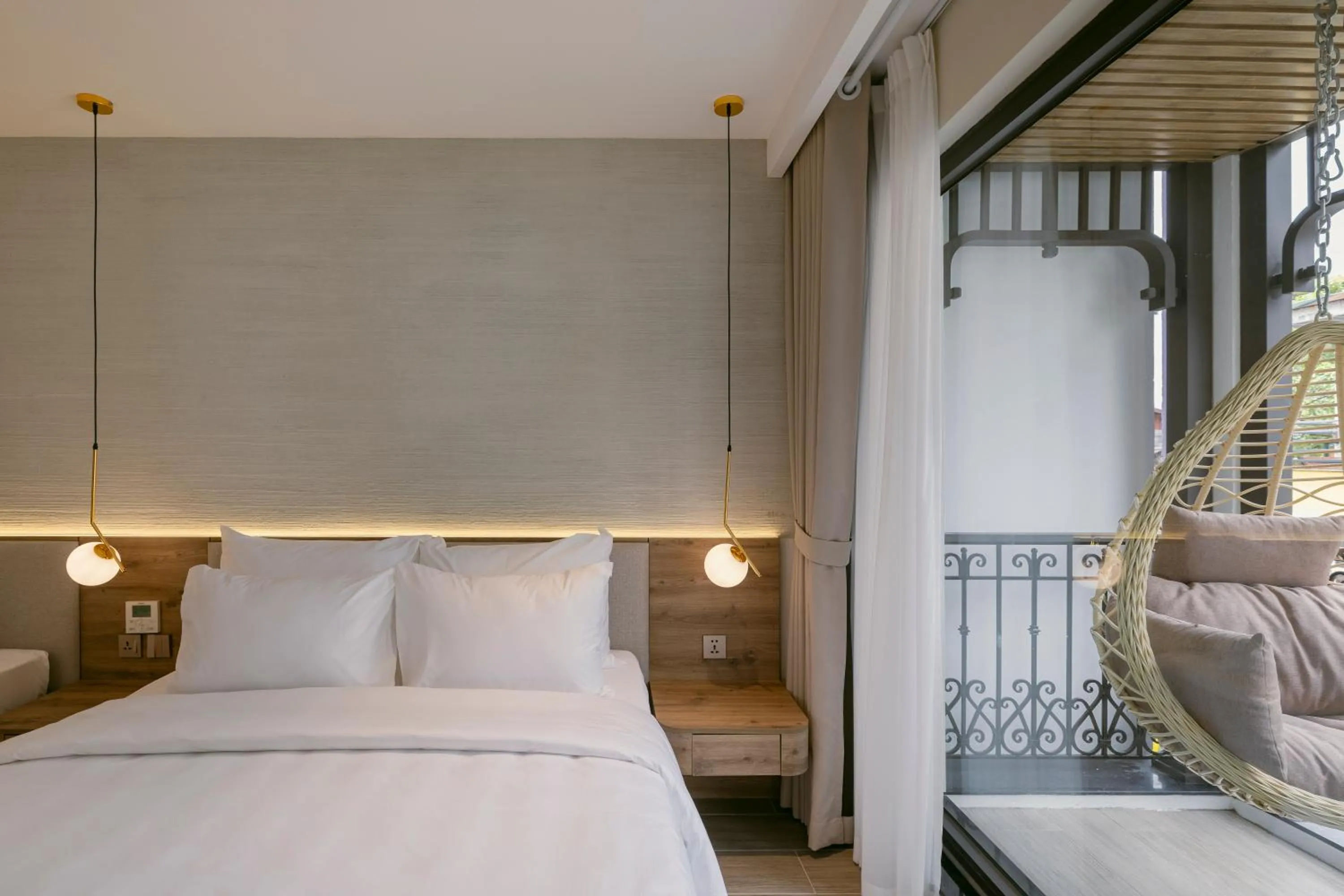 Bedroom, Bed in CIBI Homes - Hanoi Central Living Space