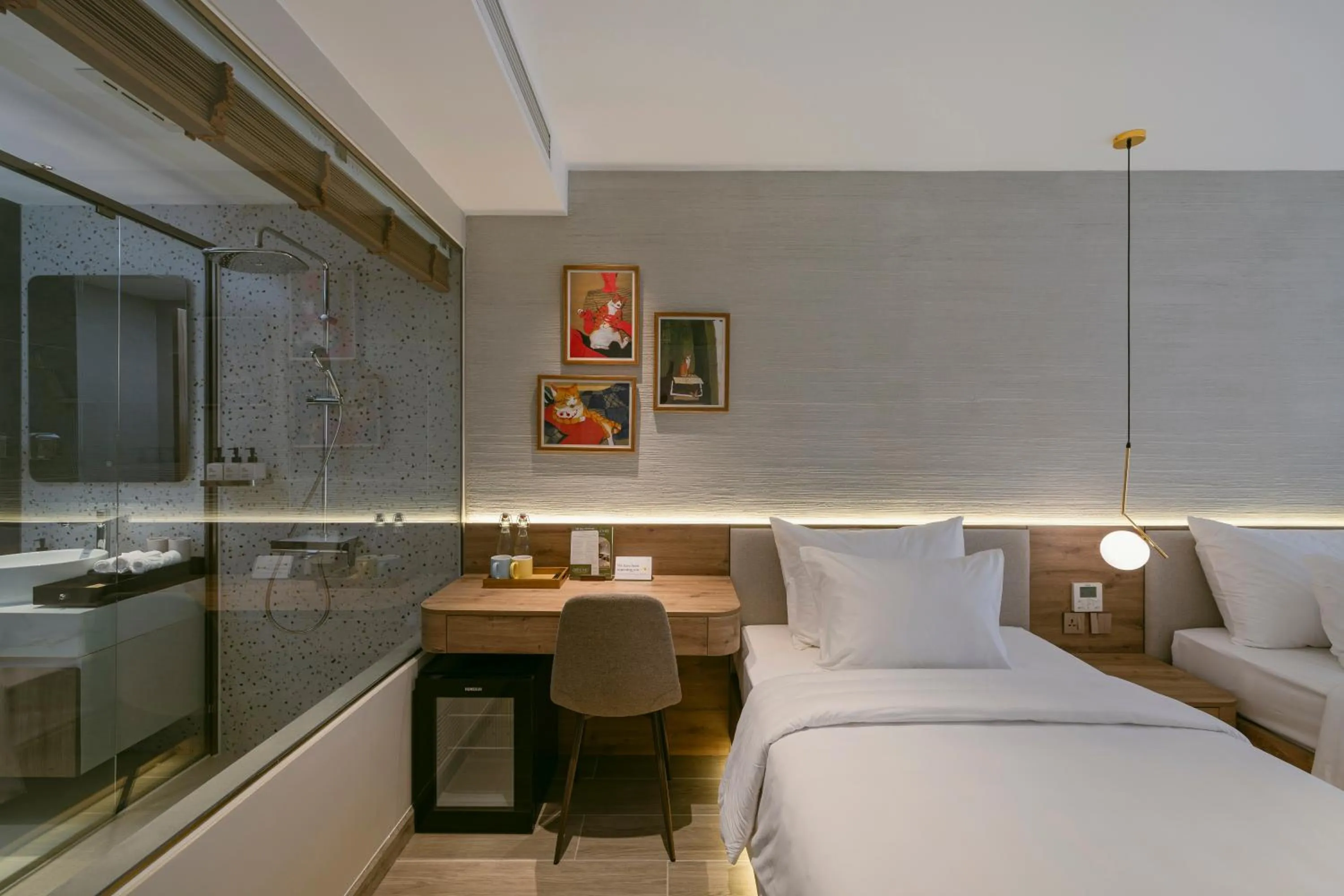 Bedroom, Bed in CIBI Homes - Hanoi Central Living Space