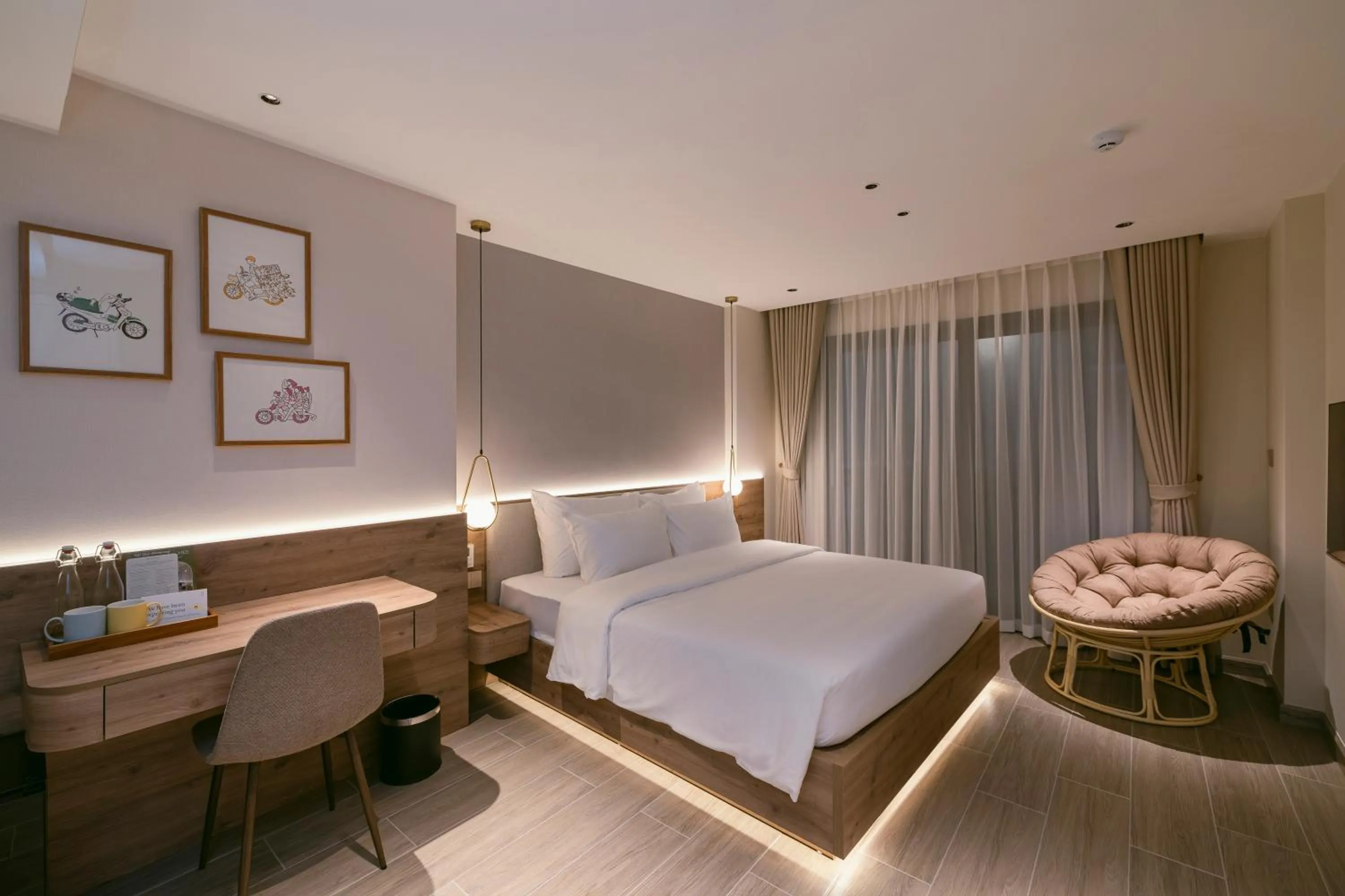 Bed in CIBI Homes - Hanoi Central Living Space