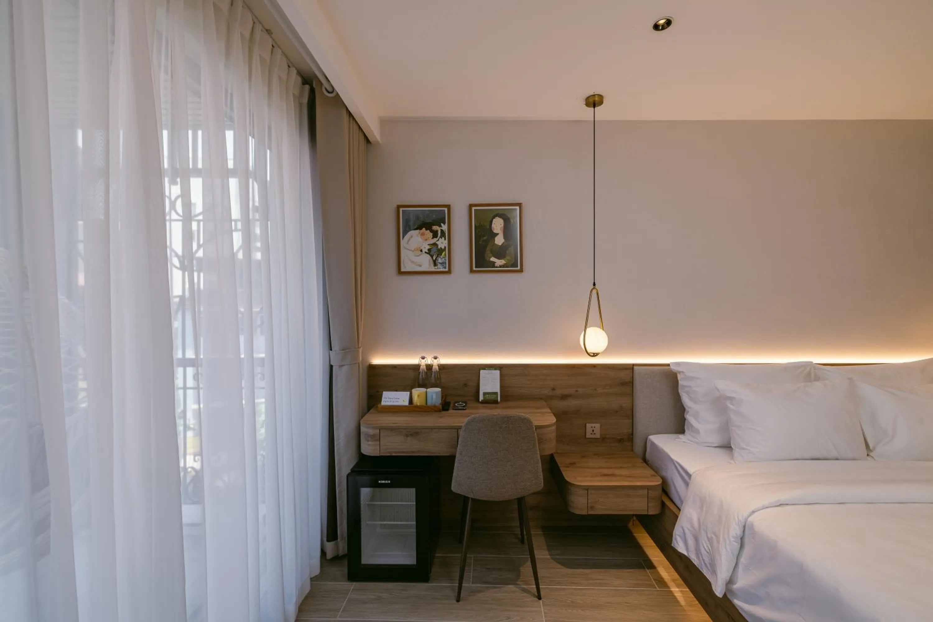 Seating area, Bed in CIBI Homes - Hanoi Central Living Space