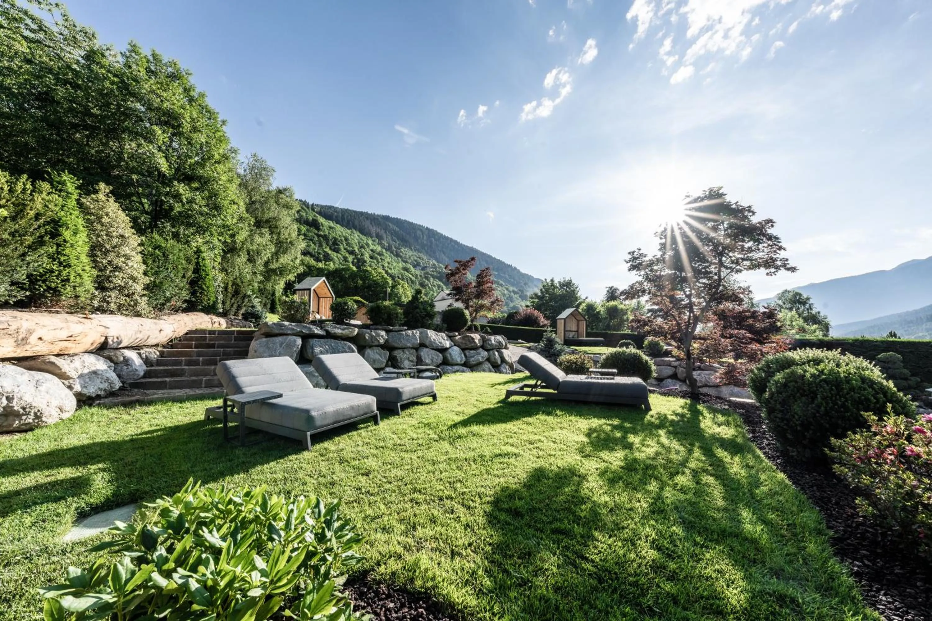 Garden in Hotel Ravelli Luxury Spa