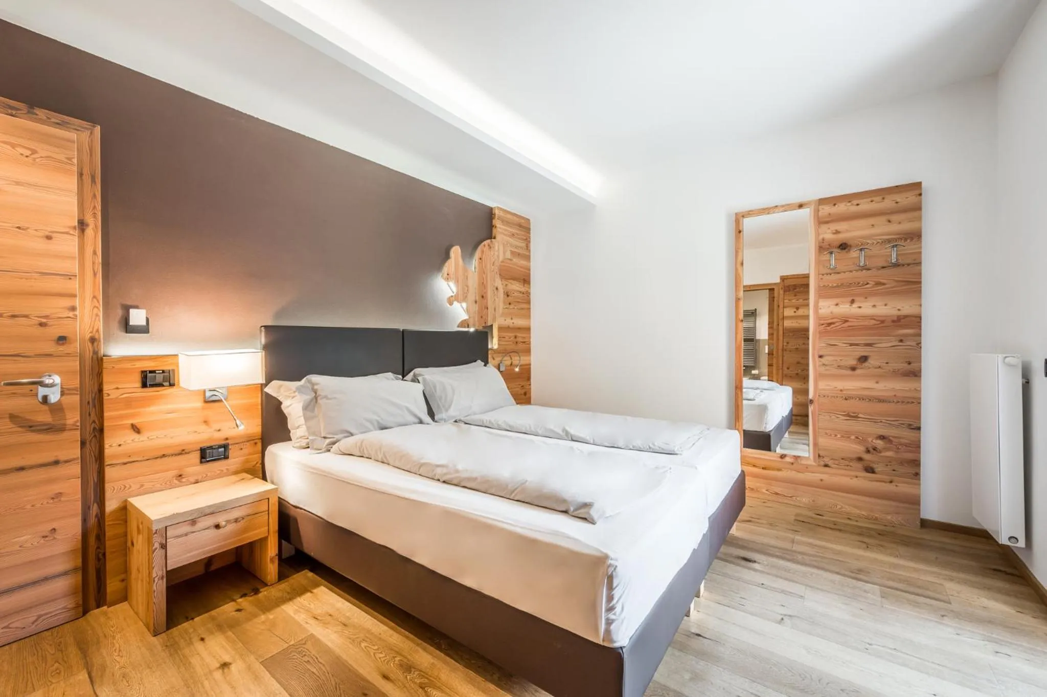 Bed in Hotel Ravelli Luxury Spa