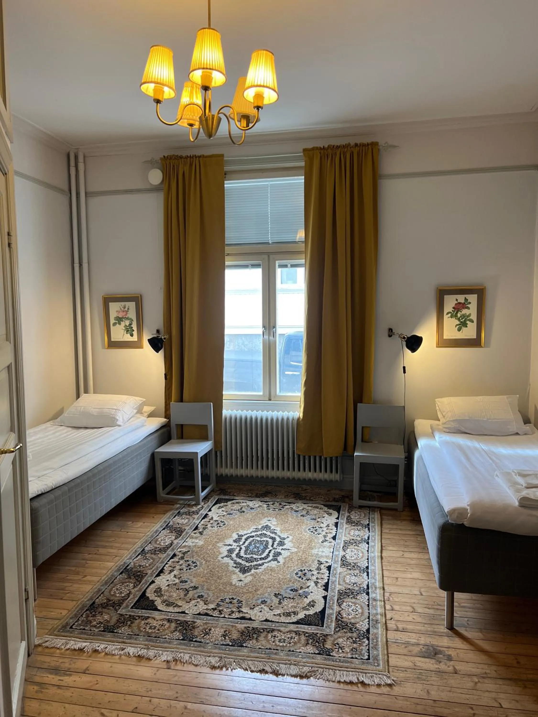 Bed in Hotell Temperance